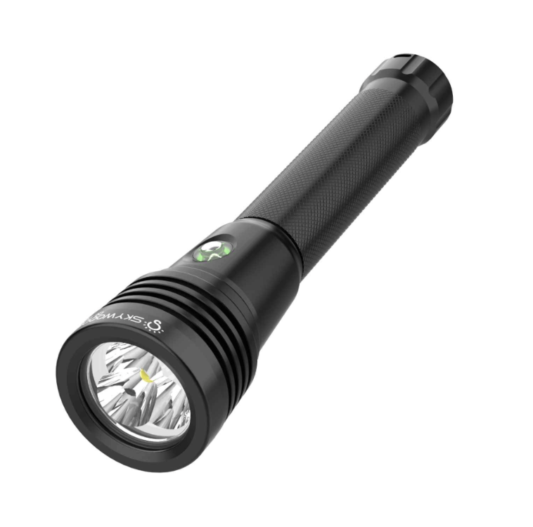 ▲Skywoods  D6 MAX 5200 流明 潛水手電筒