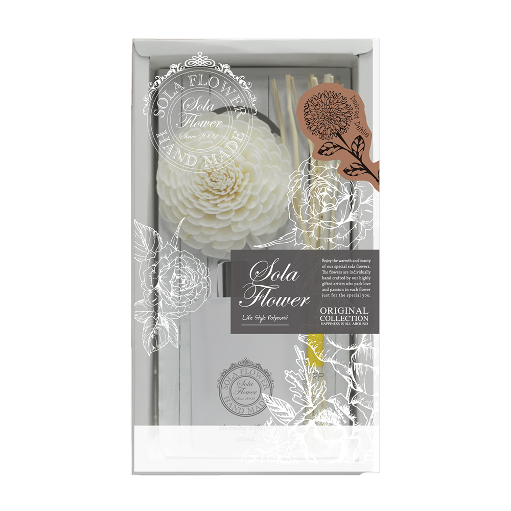 索拉花園 夢遊仙境擴香瓶100ml〈大理花〉