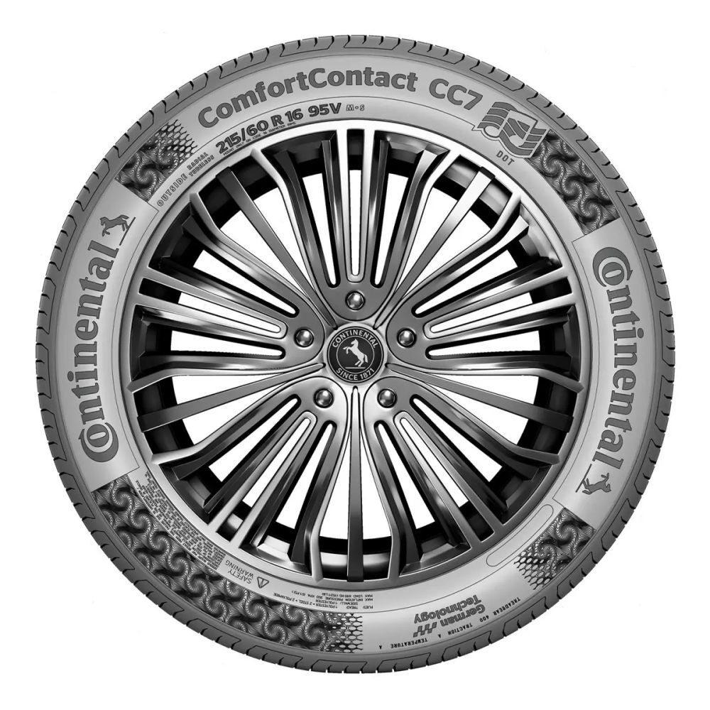 【Continental馬牌】195/65R15 ComfortContact CC7 舒適經濟輪胎 二入組 195/65/15 吋 輪胎