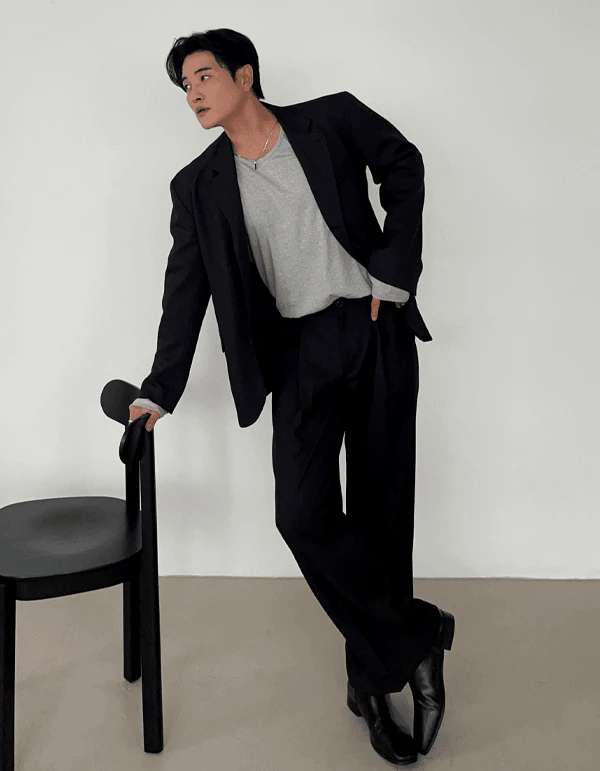 Ryukai 三扣西裝外套