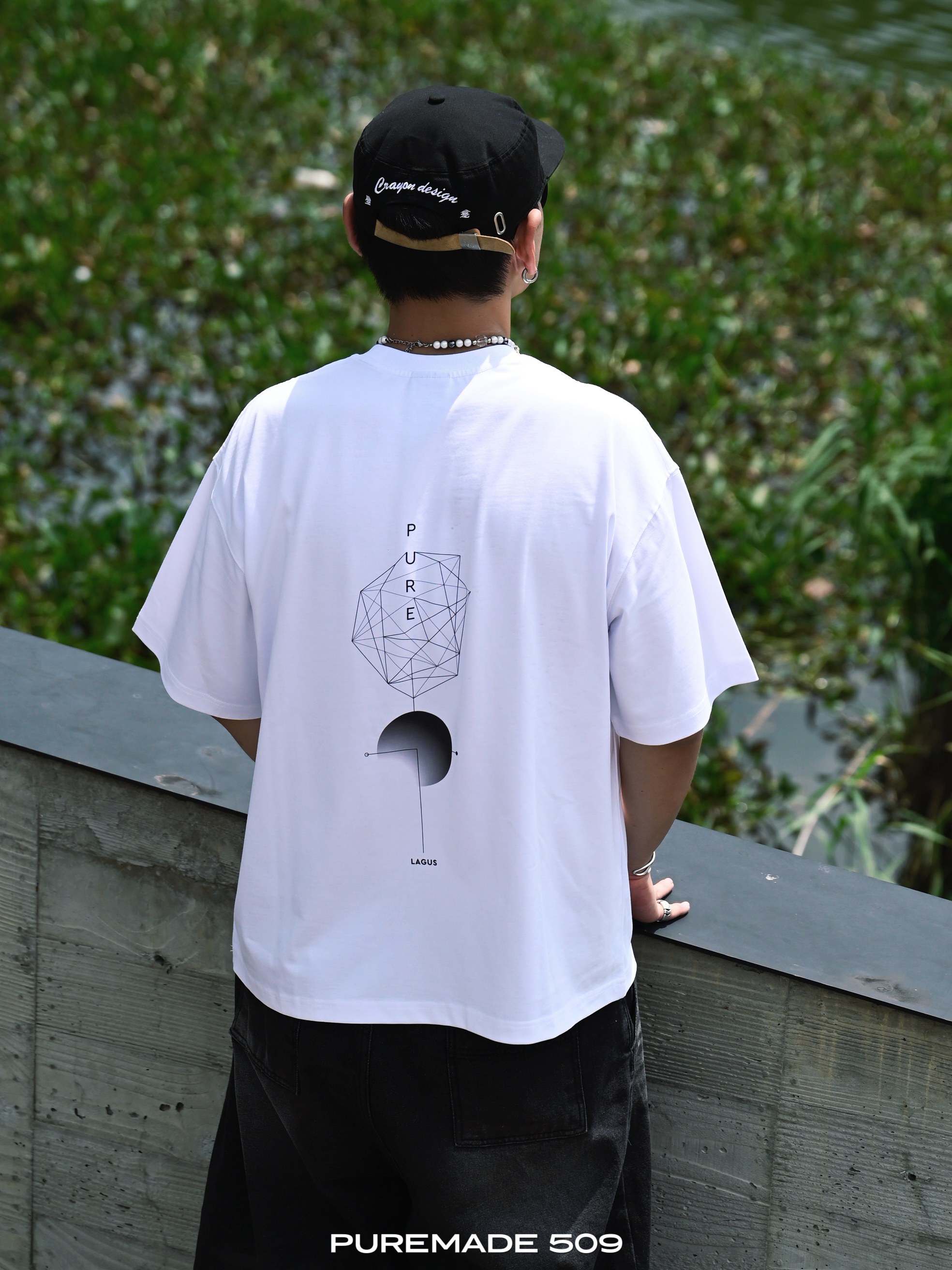PURE編織次元構築短T
