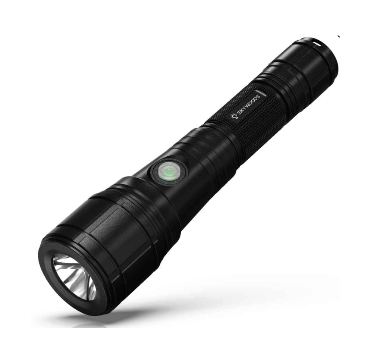 ▲Skywoods D6S-1400 流明 潛水手電筒