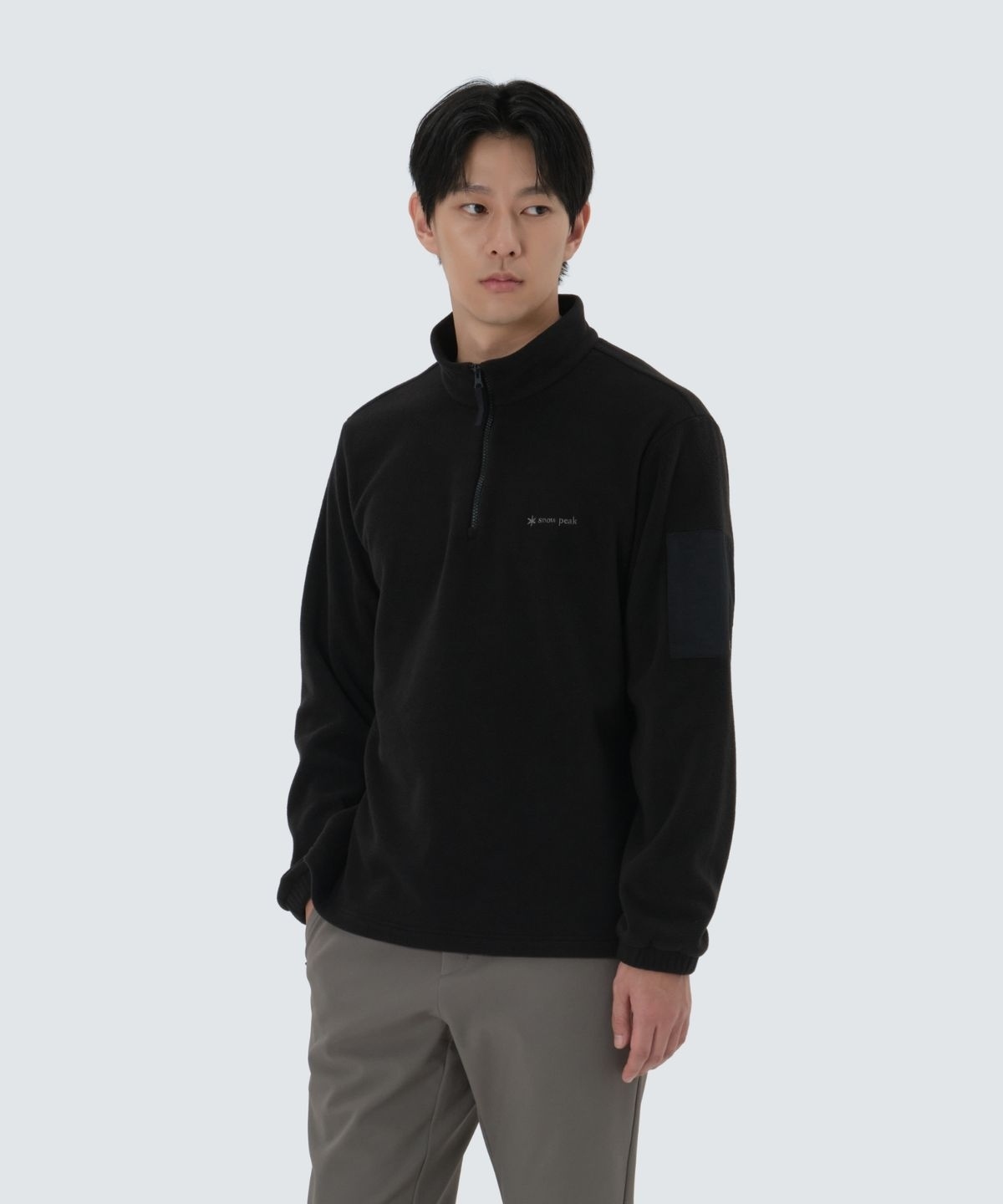 【代購】Snow Peak 雪諾必克 Fleece Half-Zip 毛絨 立領 長袖 S25WMFZT74