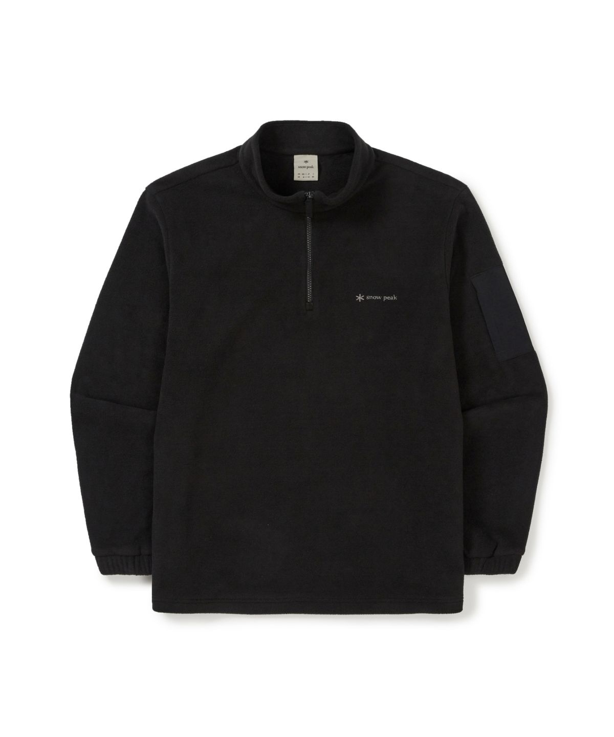 【代購】Snow Peak 雪諾必克 Fleece Half-Zip 毛絨 立領 長袖 S25WMFZT74