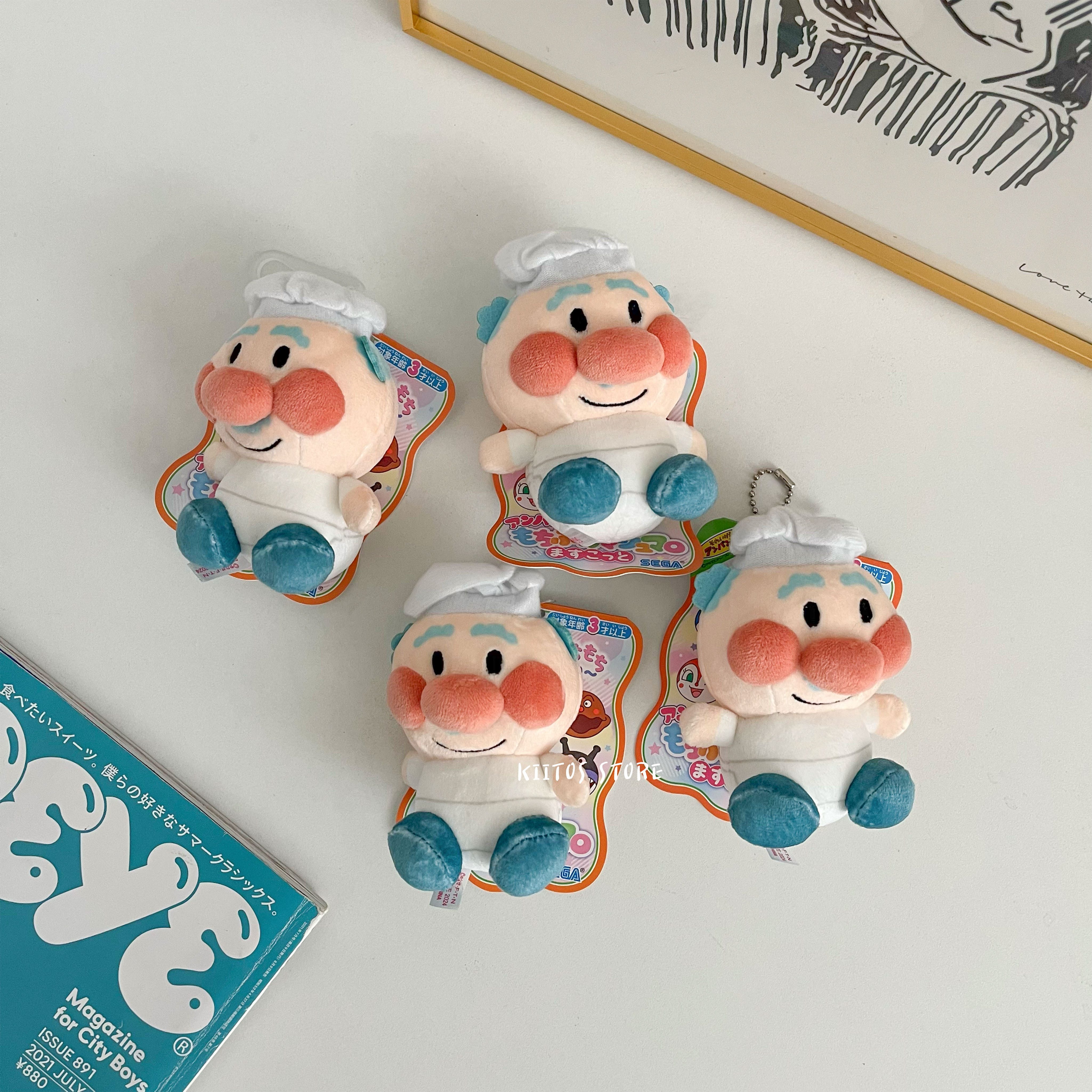 現貨 麵包超人 果醬爺爺 吊飾