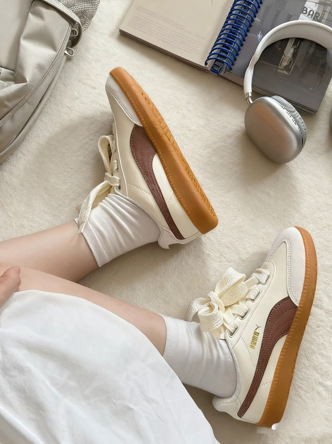 Puma 9-T SUEDE 復古 麂皮 德訓鞋 焦糖咖啡 金標 407608-01