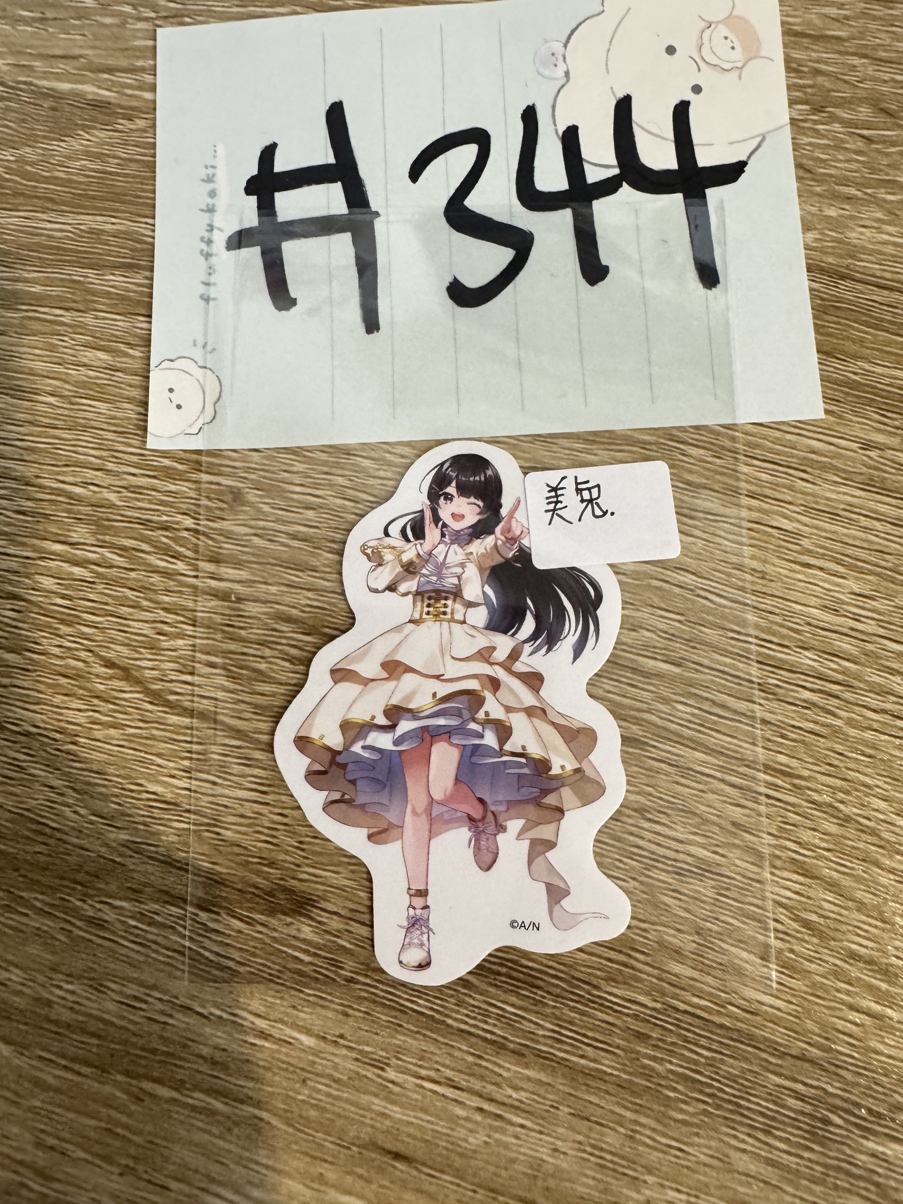 彩虹社 美兔  貼紙#344