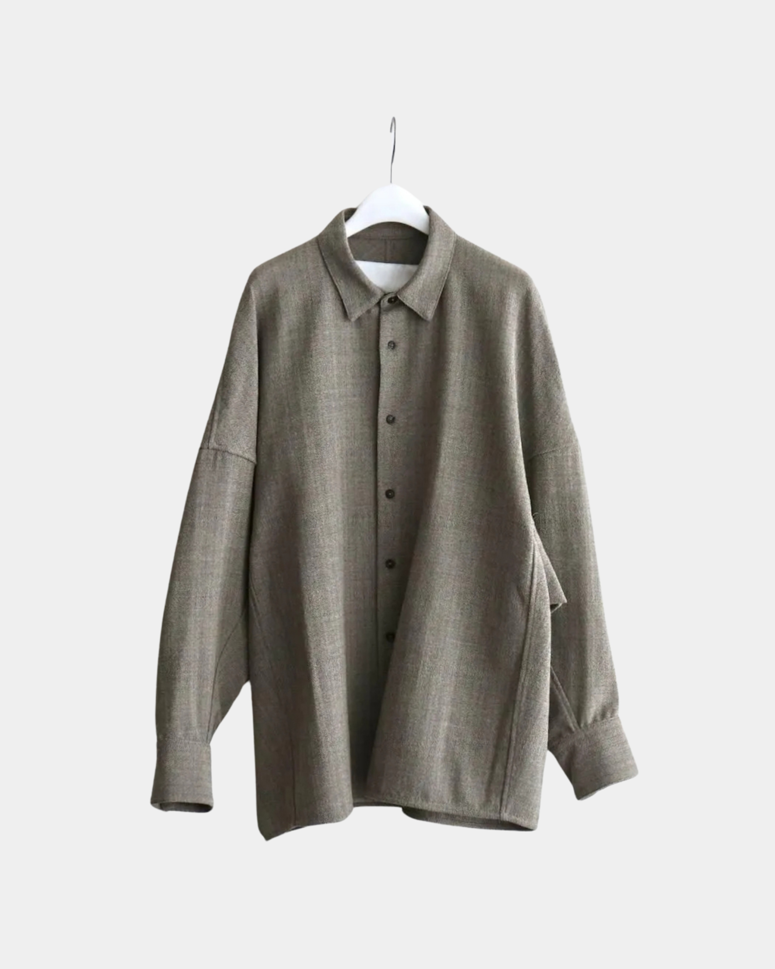 nonnotte - Draping Shirt Type A / Original Geometric Br