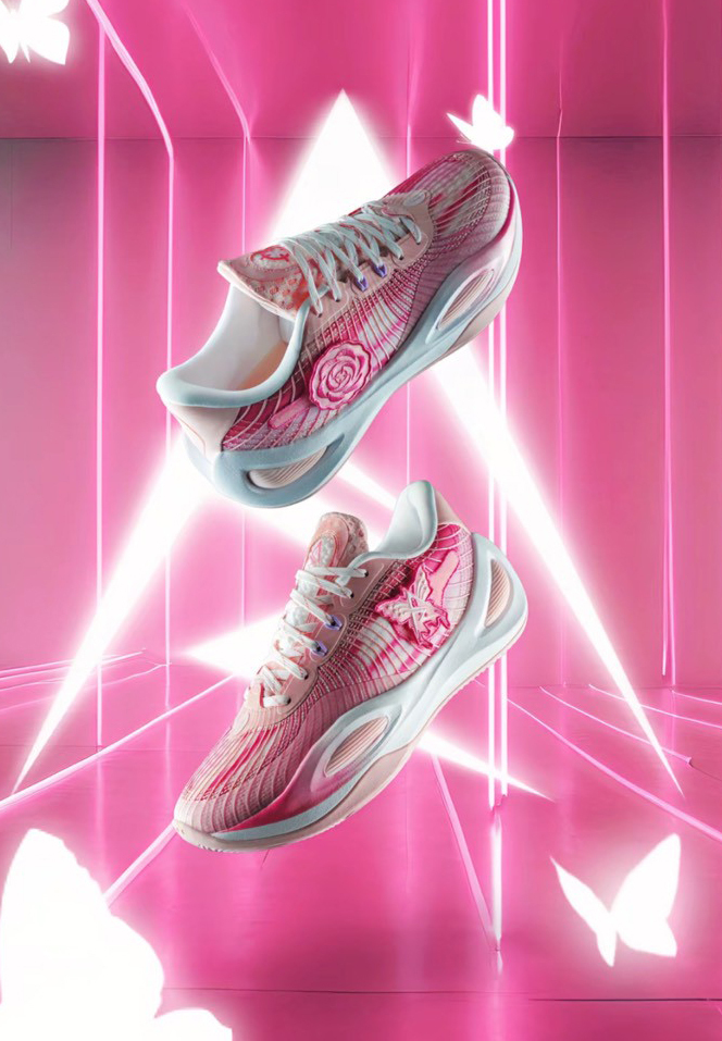 <連線代購商品> 准者 RIGORER AR1 'Valentine‘s Day' 白粉蝴蝶 情人節 耐磨 緩震 實戰鞋【Z323360104-11】里夫斯1