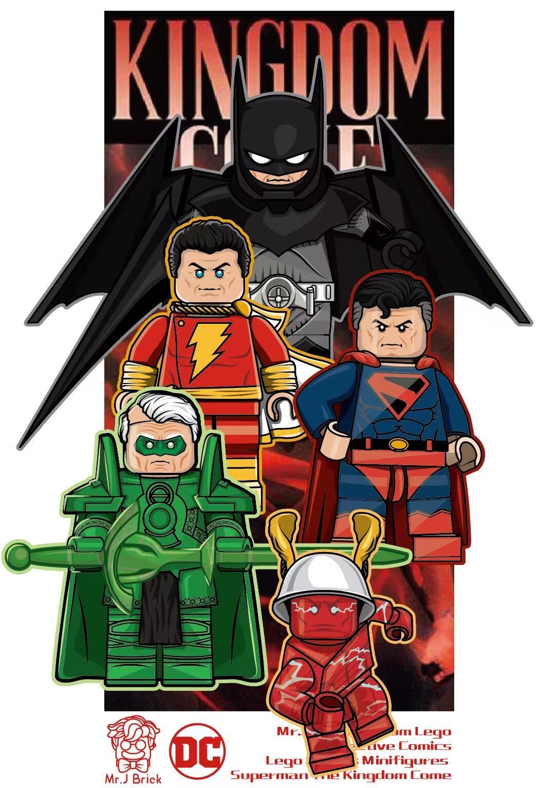 【預訂】【Mr J Brick】天國降臨沙贊