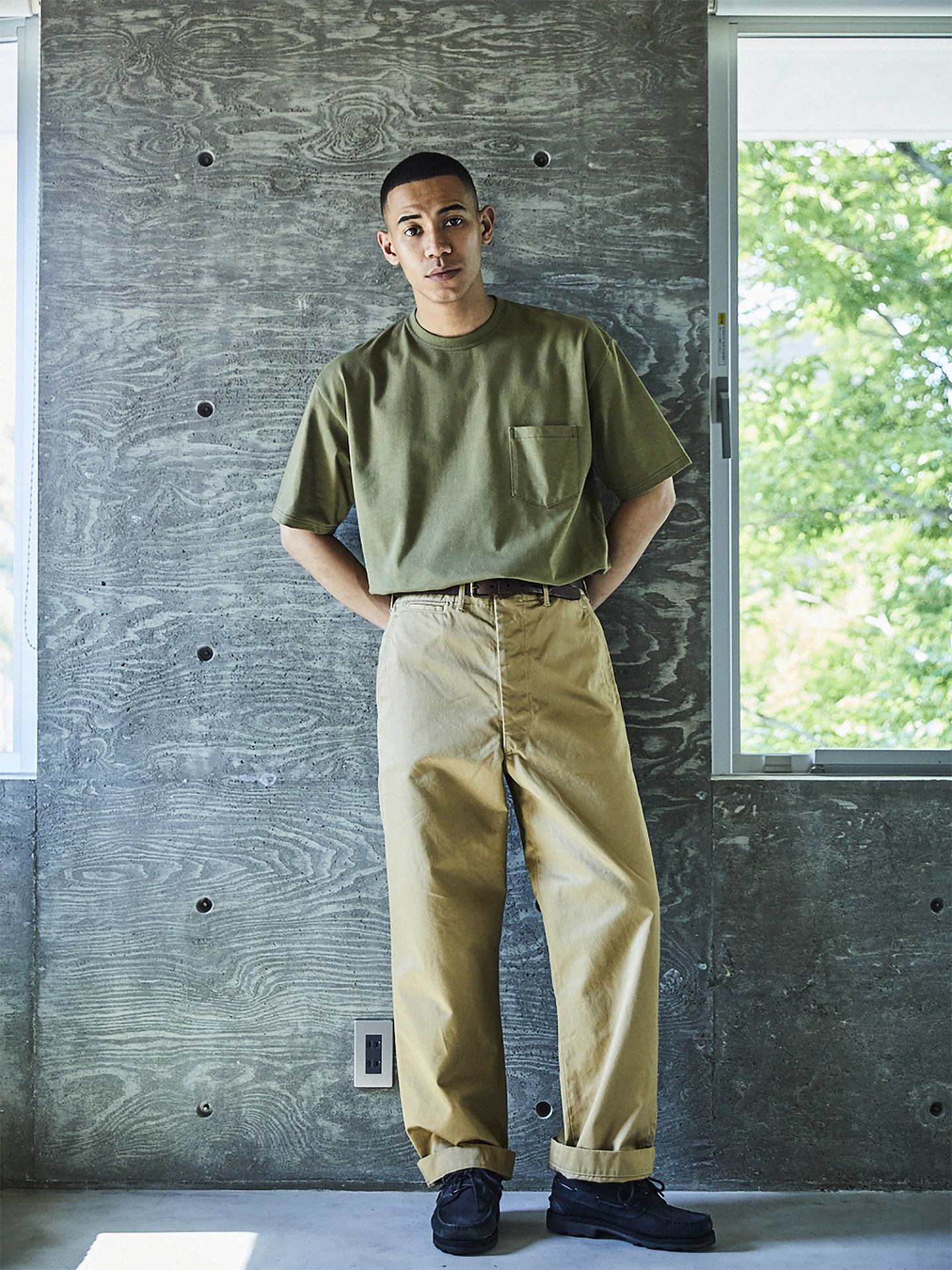 XXL（5）orSlow Vintage Fit Army Trousers orSlow Vintage Fit Army Trousers Dark Khaki