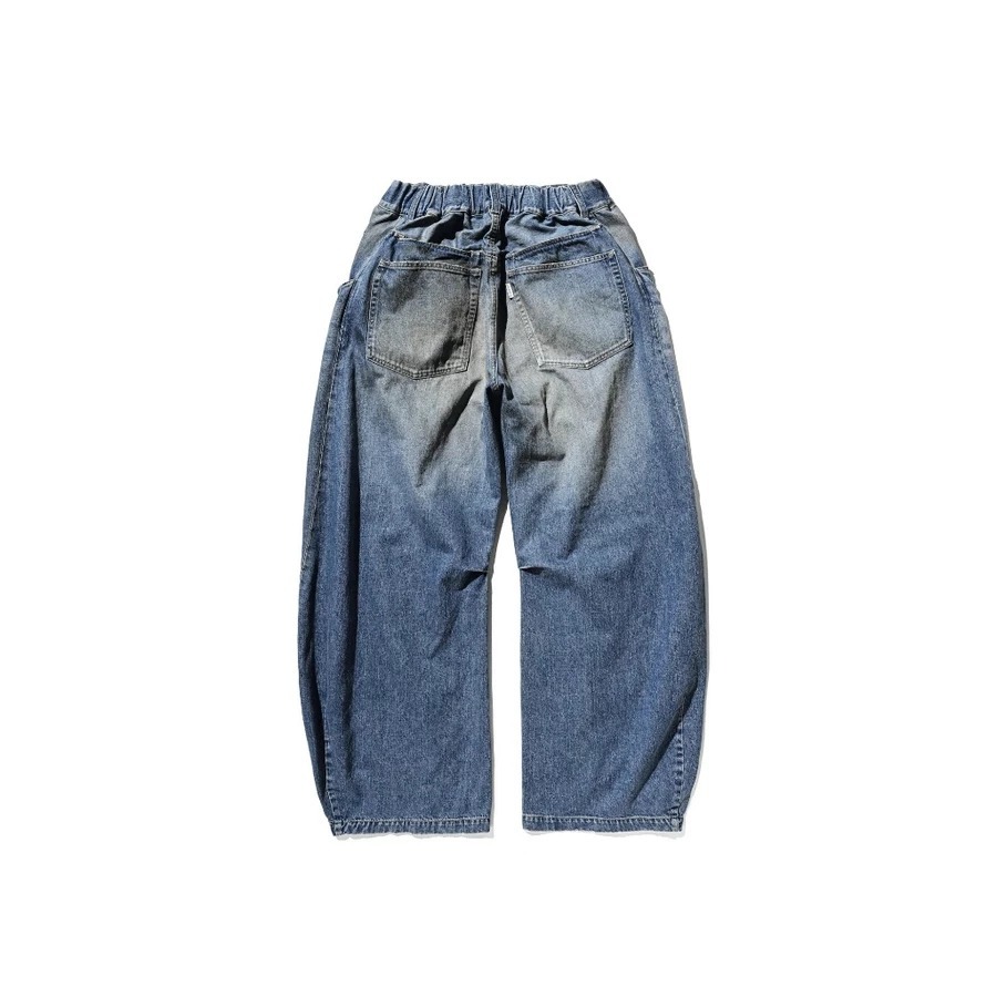 2025AW CLESSTE SELVEDGE DENIM BARREL LEG PANTS 水洗 復古 潑漆 彎刀 拓腿 牛仔褲 現貨