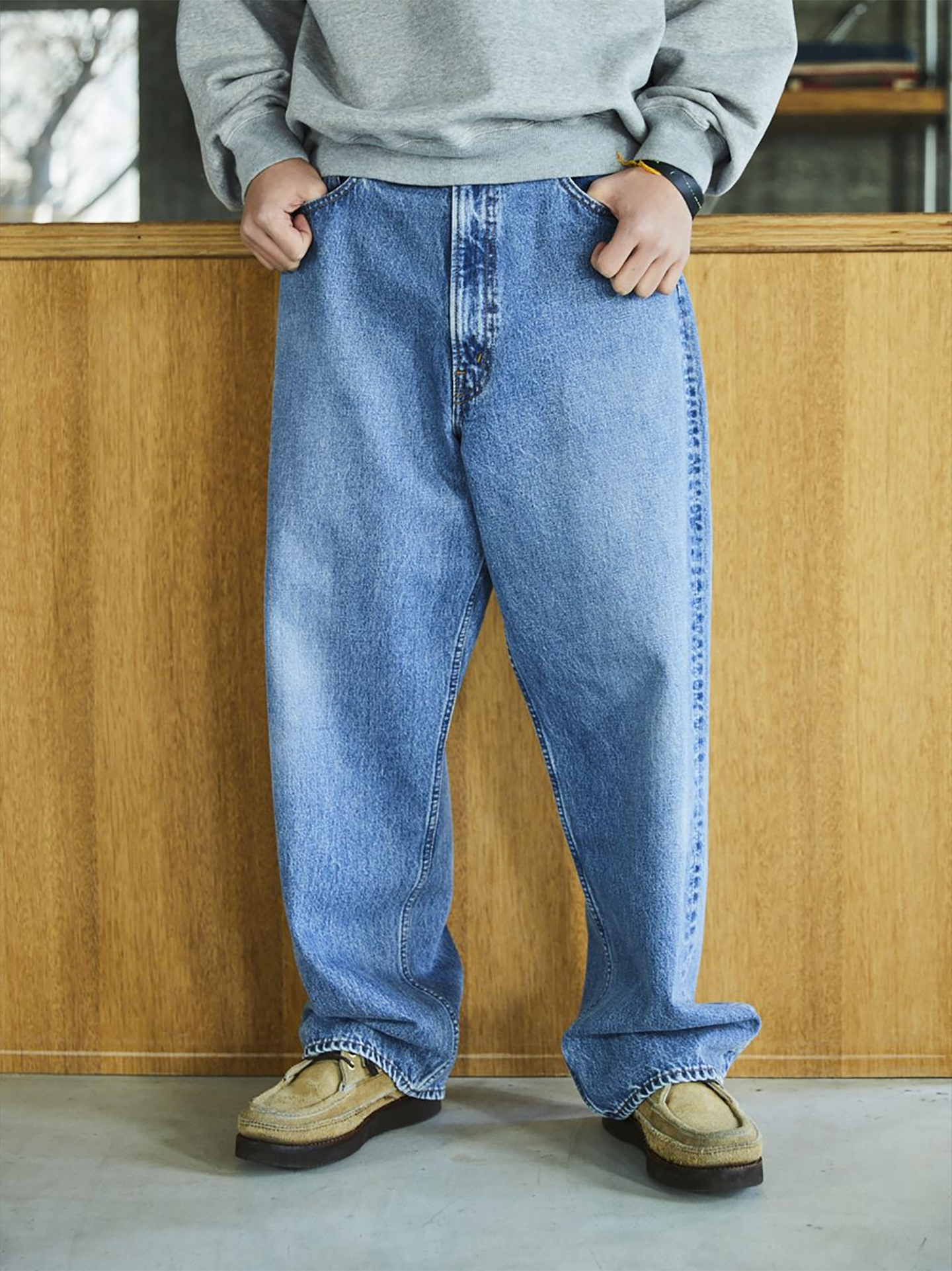 orSlow Super Dad's Denim Pants (Unisex) Denim Used