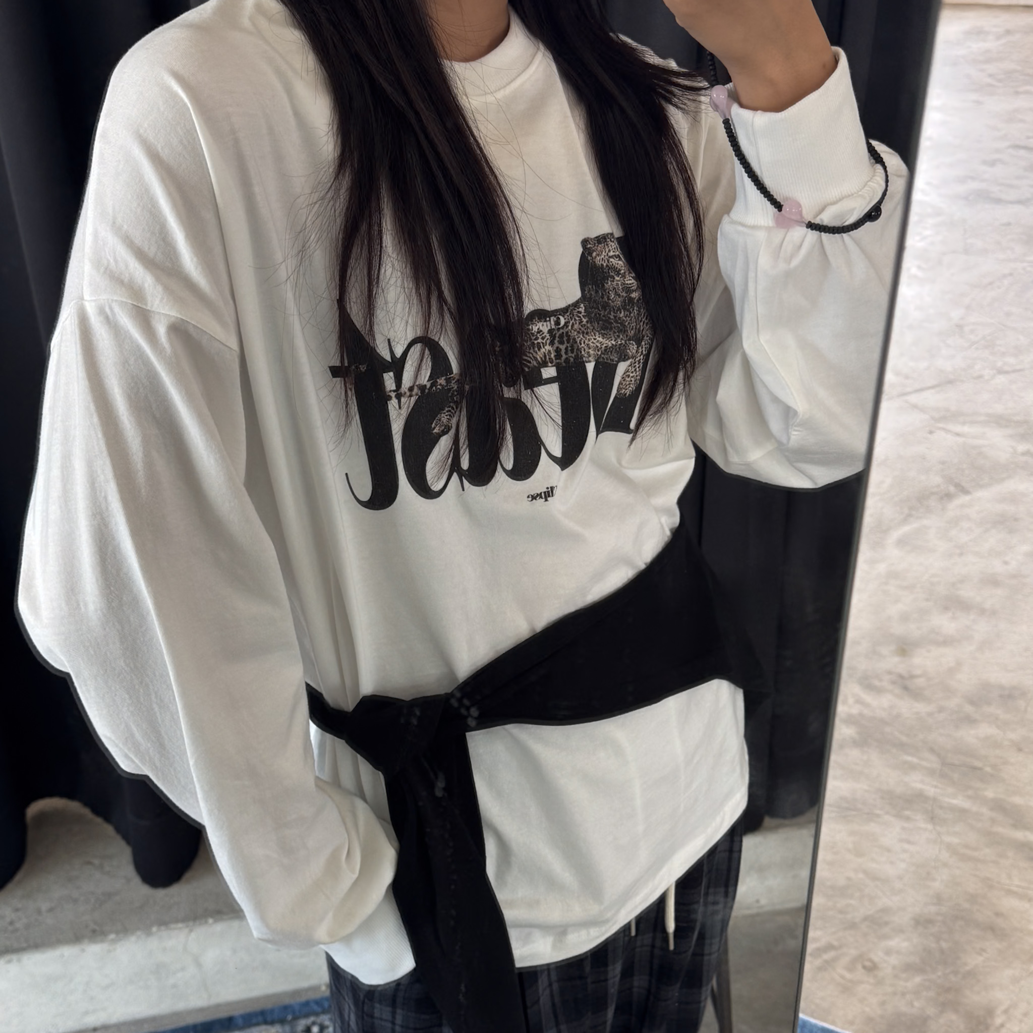 O24Beast豹豹T(白/米)