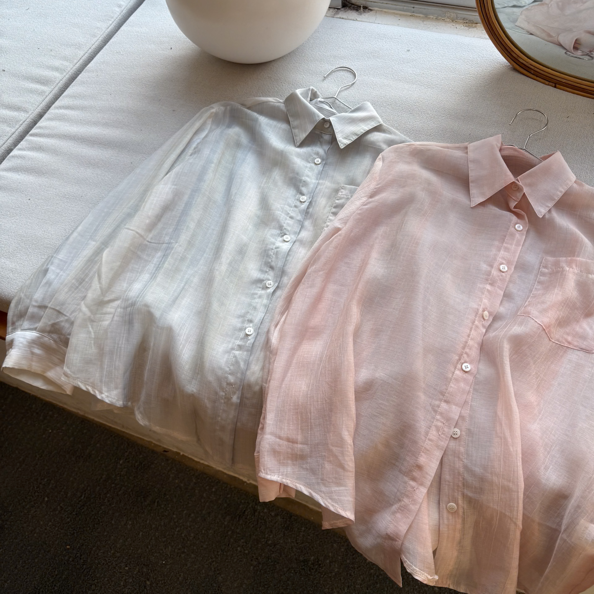 O29入秋要有的漂亮混色襯(粉)