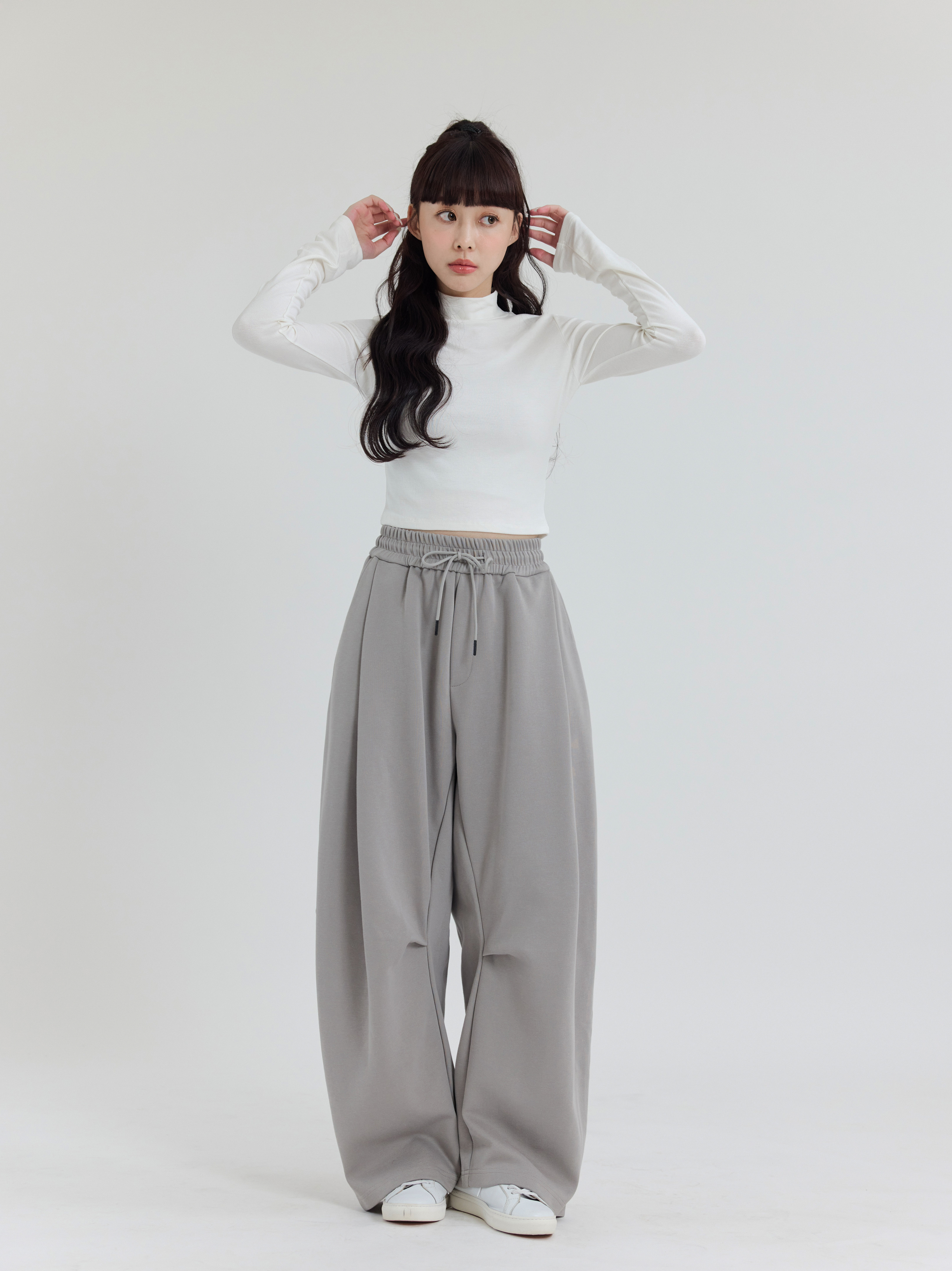 自訂 舒適立體繭型褲-男女共穿