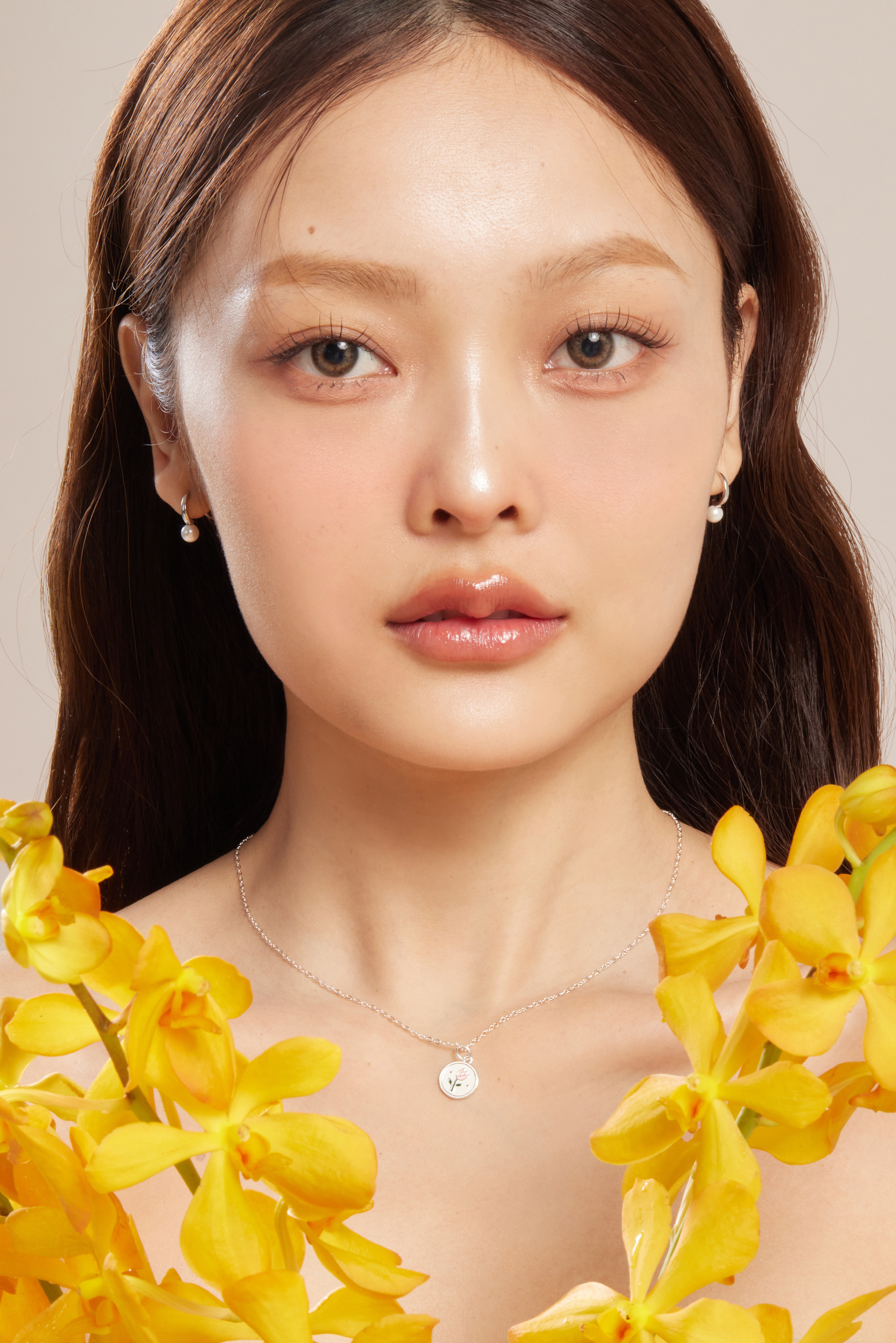 N1139 | 純銀鬱金香小花項鍊