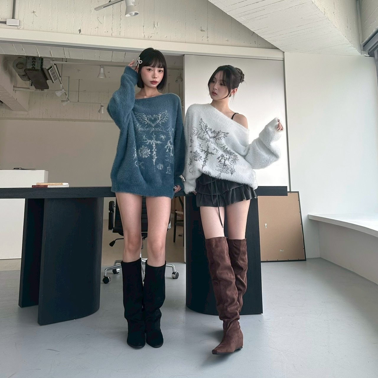 mmb果斷自留軟軟水貂毛衣