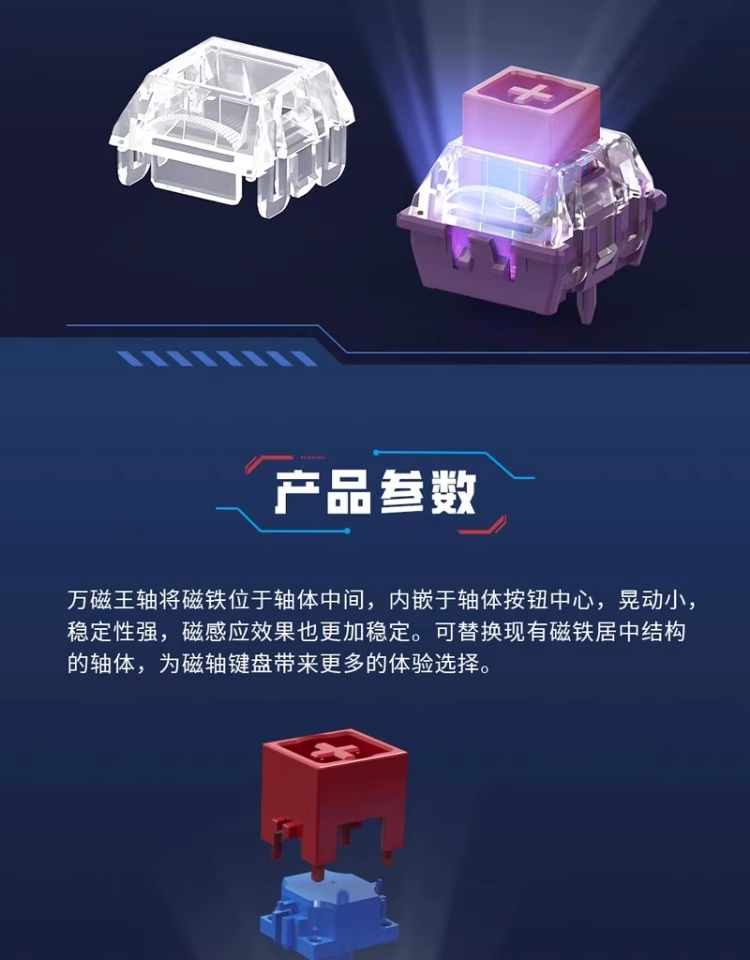 TTC 正牌科電】萬磁王軸35g 廠潤磁軸鍵盤專用