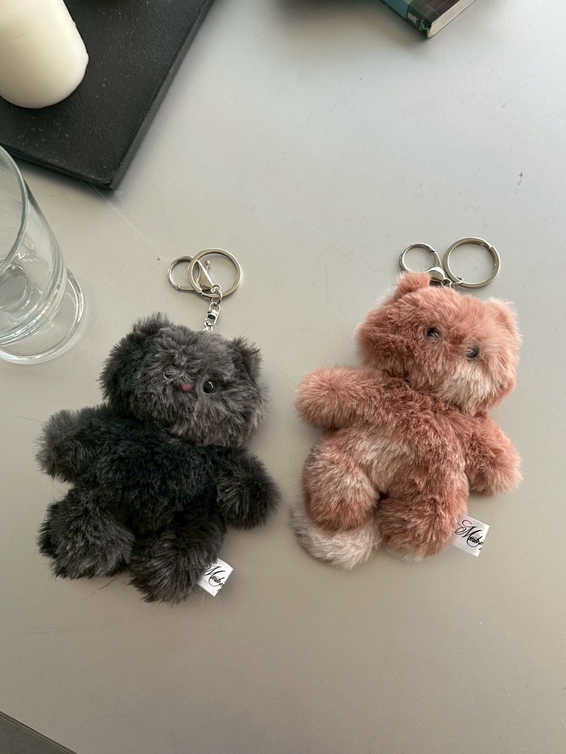 mmb奶霧暈染貓貓吊飾