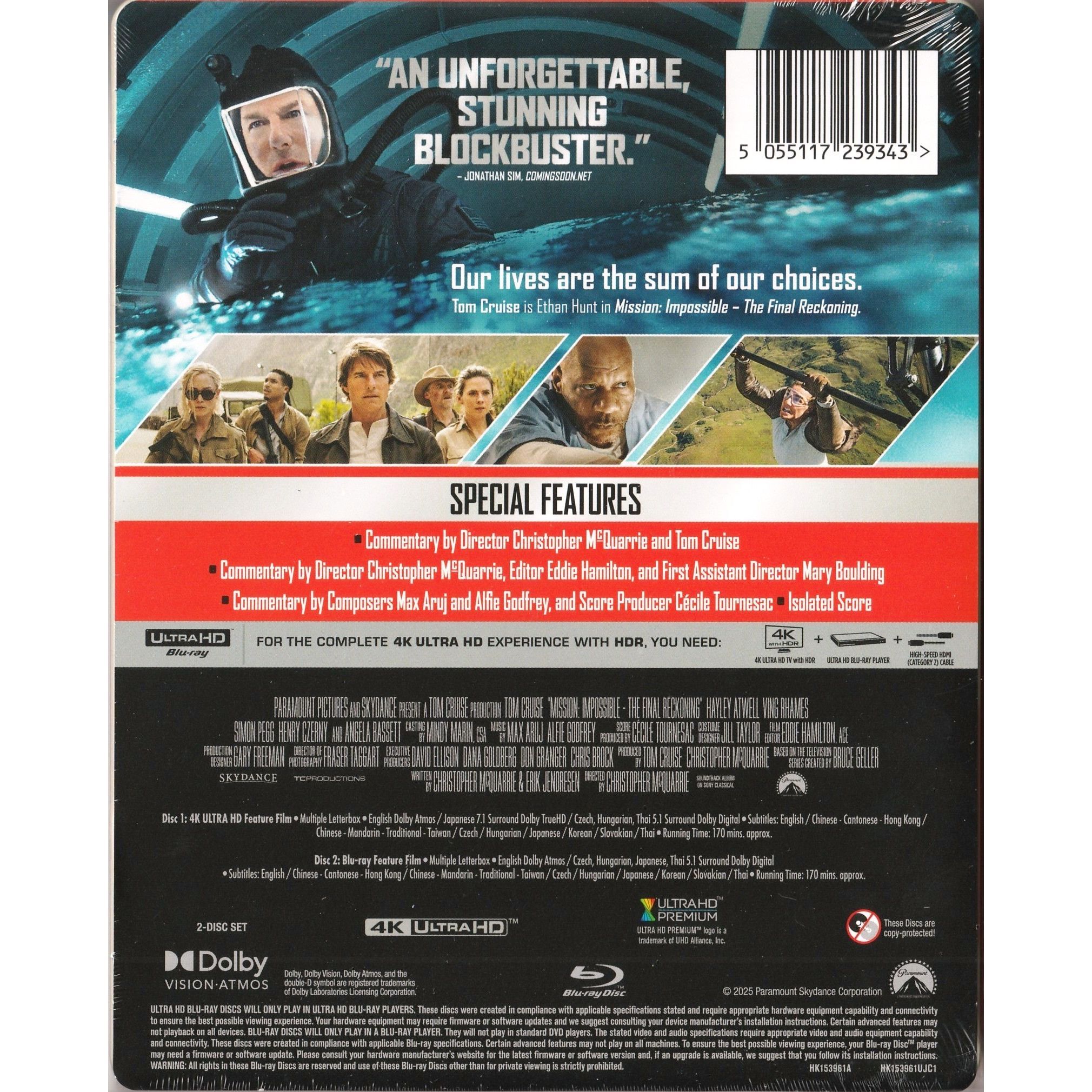 職業特工隊：最終清算 (2025) (潛艇版鐵盒裝) (4K Ultra HD + Blu-ray) [訂貨]