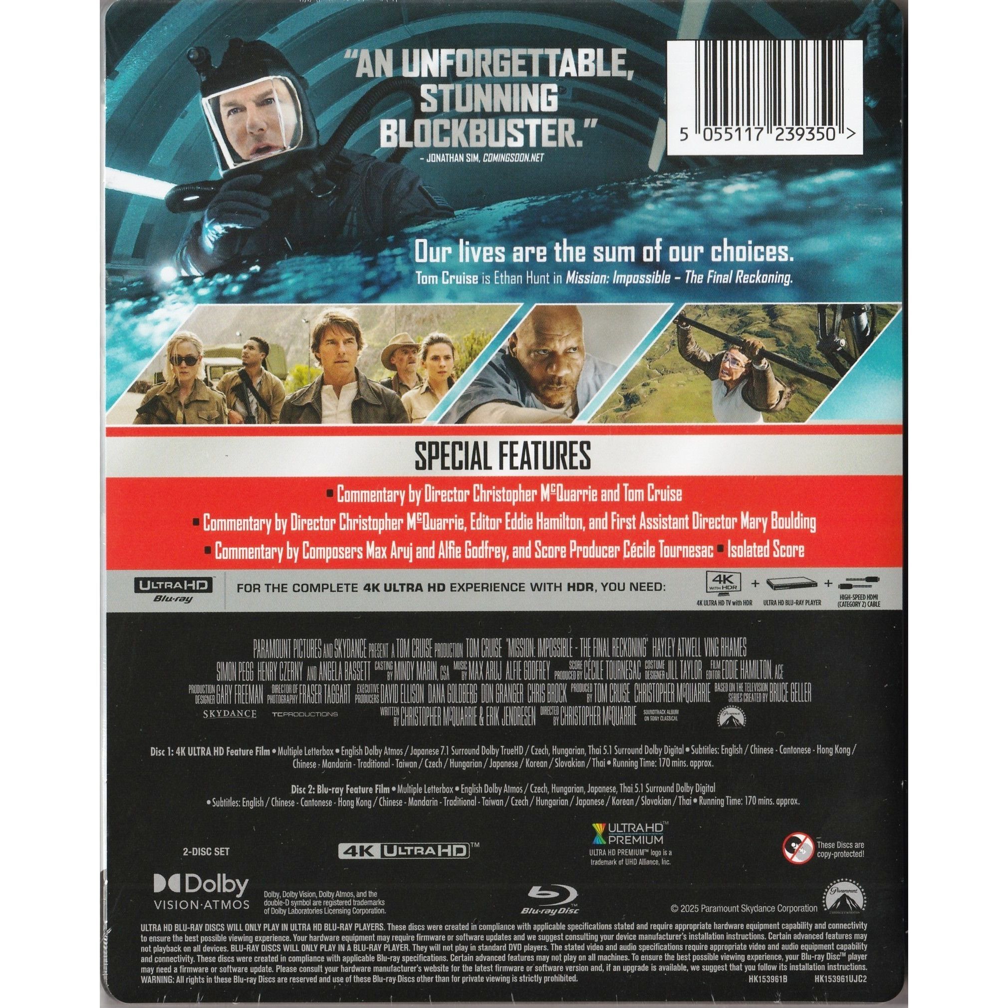 職業特工隊：最終清算 (2025) (雙翼機版鐵盒裝) (4K Ultra HD + Blu-ray) [訂貨]