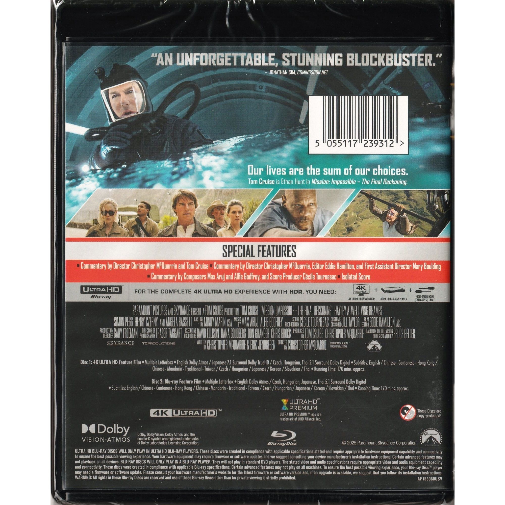 [斷貨] 職業特工隊：最終清算 (2025) (4K Ultra HD + Blu-ray)