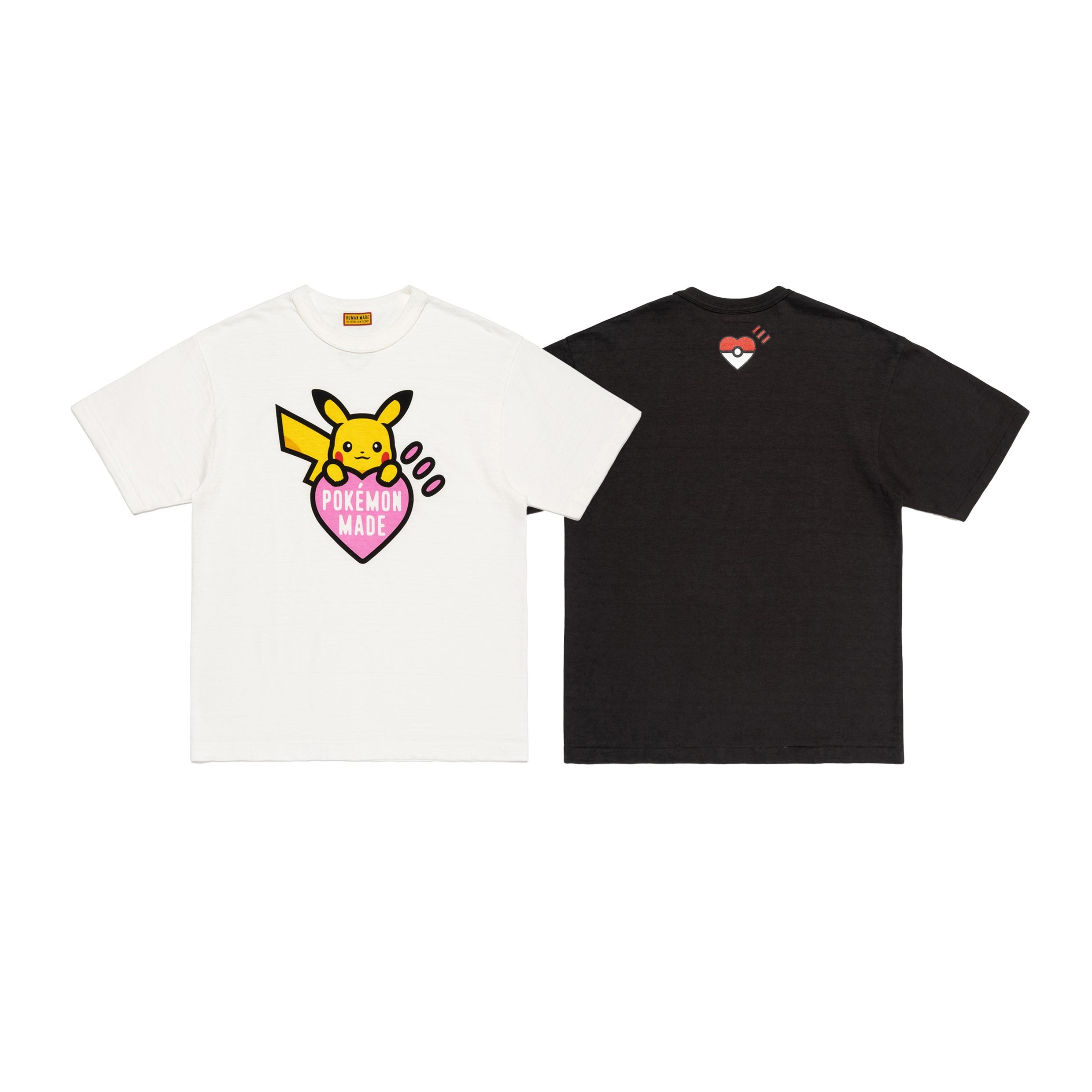 現貨┃店鋪限定 HUMAN MADE POKEMON HARAJUKU 原宿 寶可夢 粉紅 愛心 皮卡丘 短T
