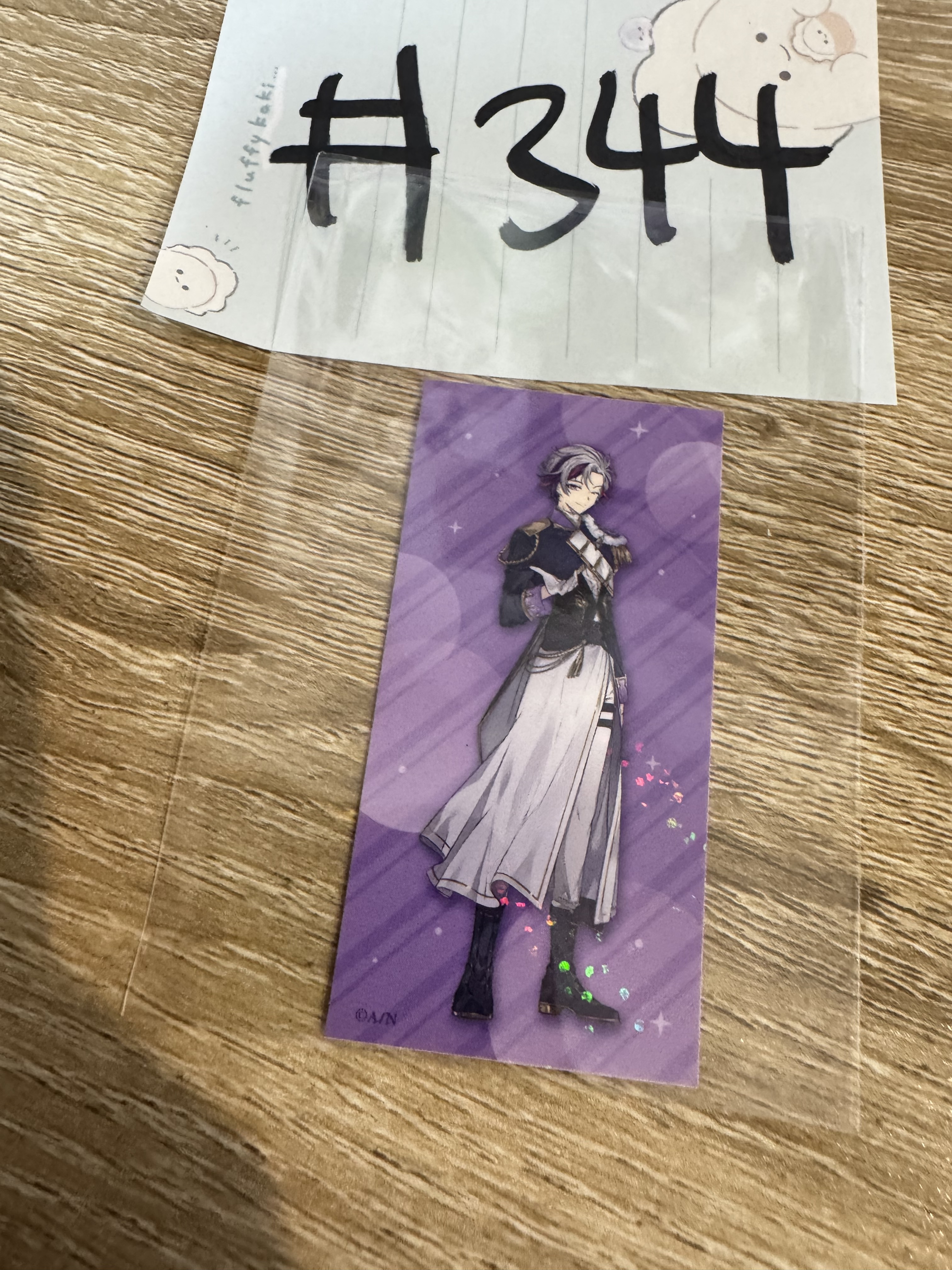 彩虹社 不破 貼紙#344