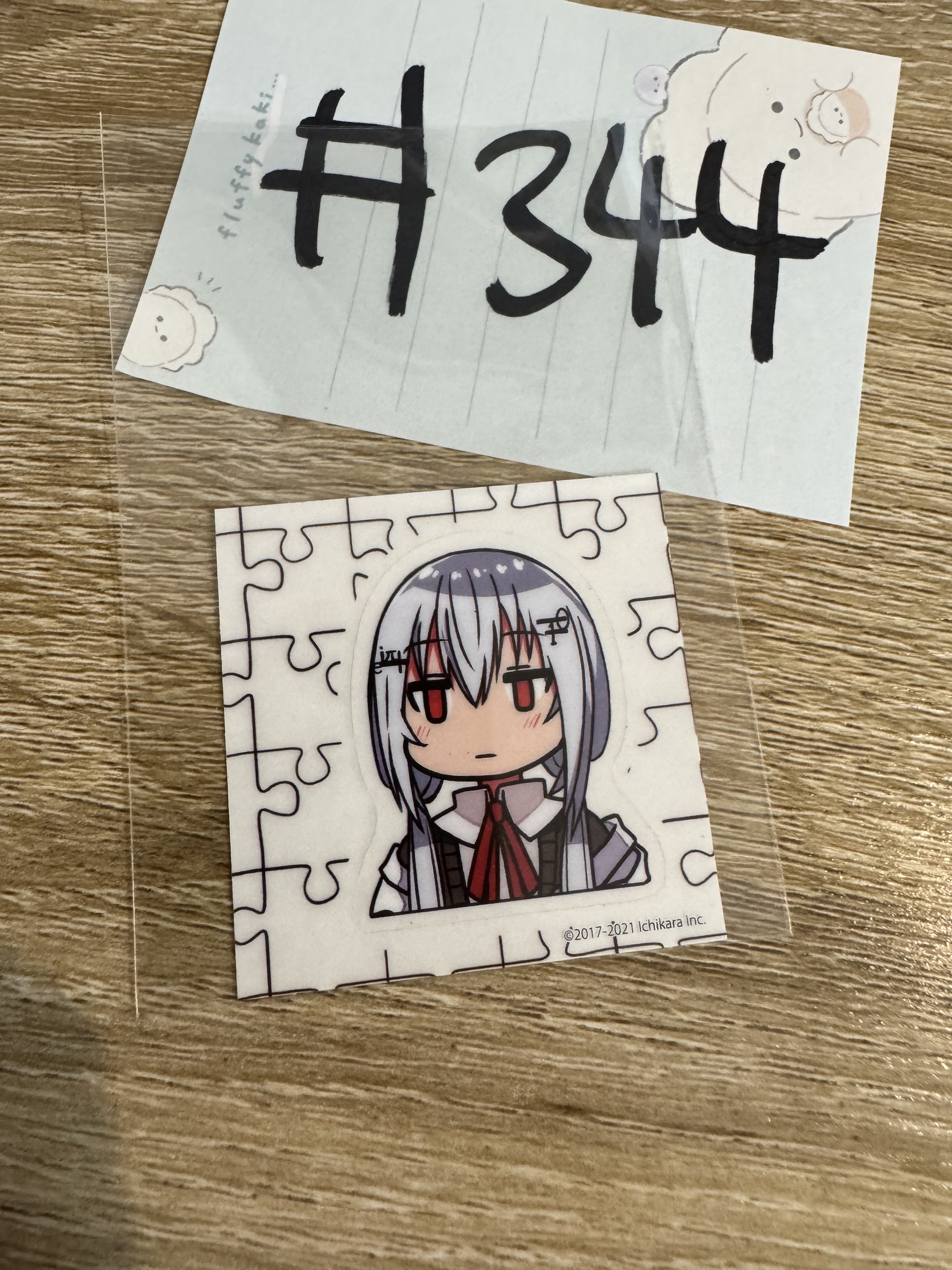 彩虹社 葉加瀨 貼紙#344