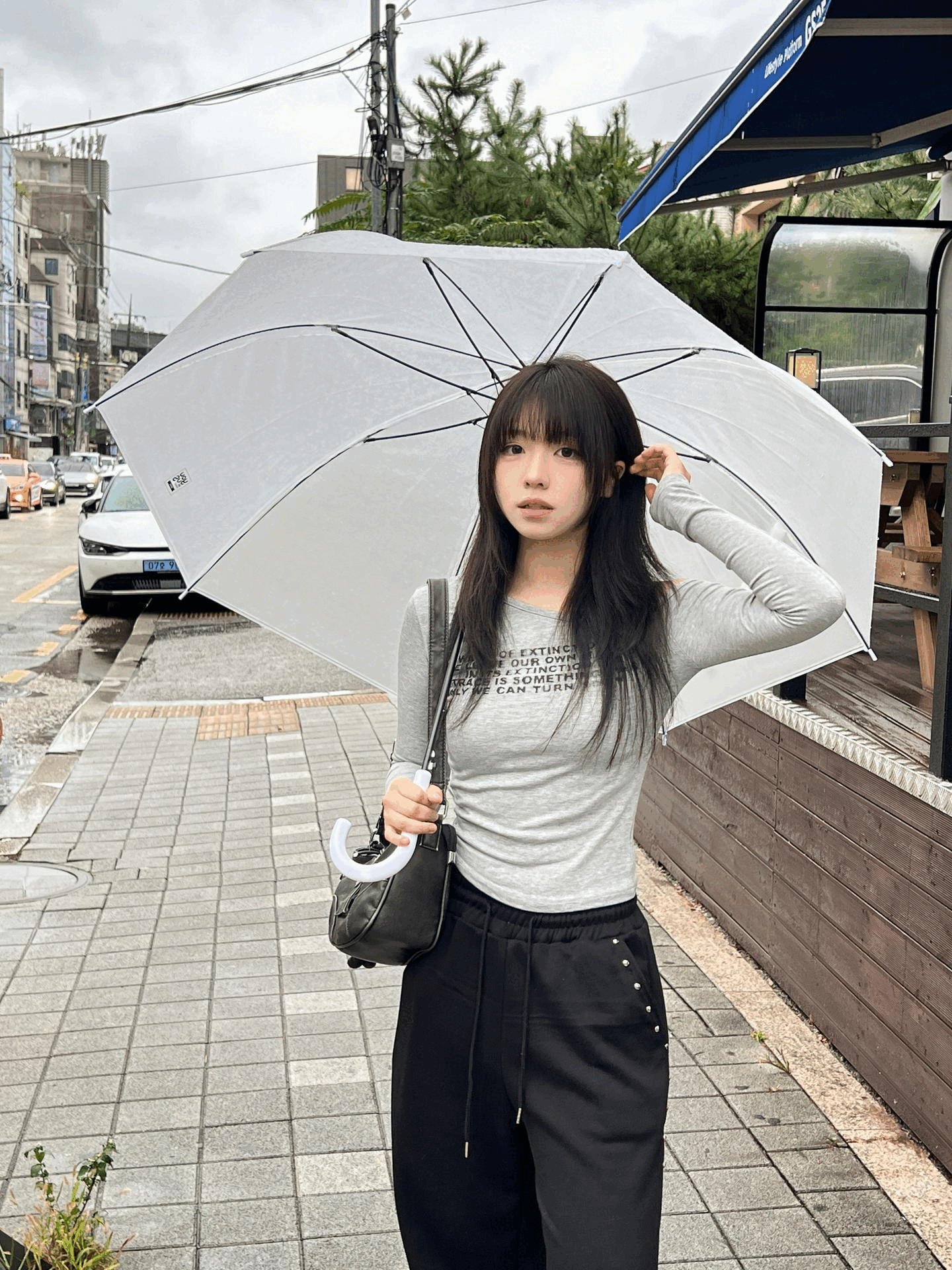 鉚釘圍邊棉褲〈🇰🇷DAY 1〉