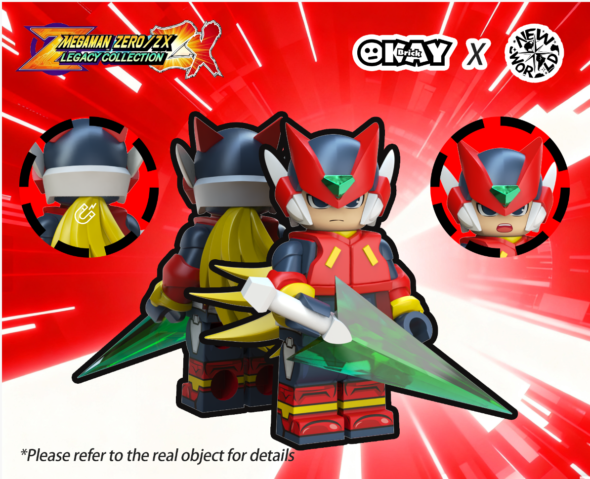 [New World][Preorder] Mega Man - Red [UVprinted]