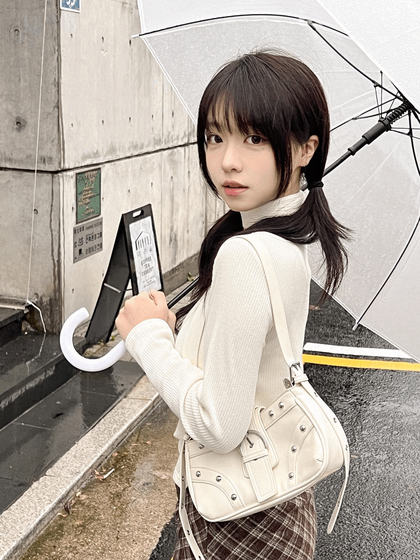 可調節鉚釘皮袋〈🇰🇷DAY 1〉