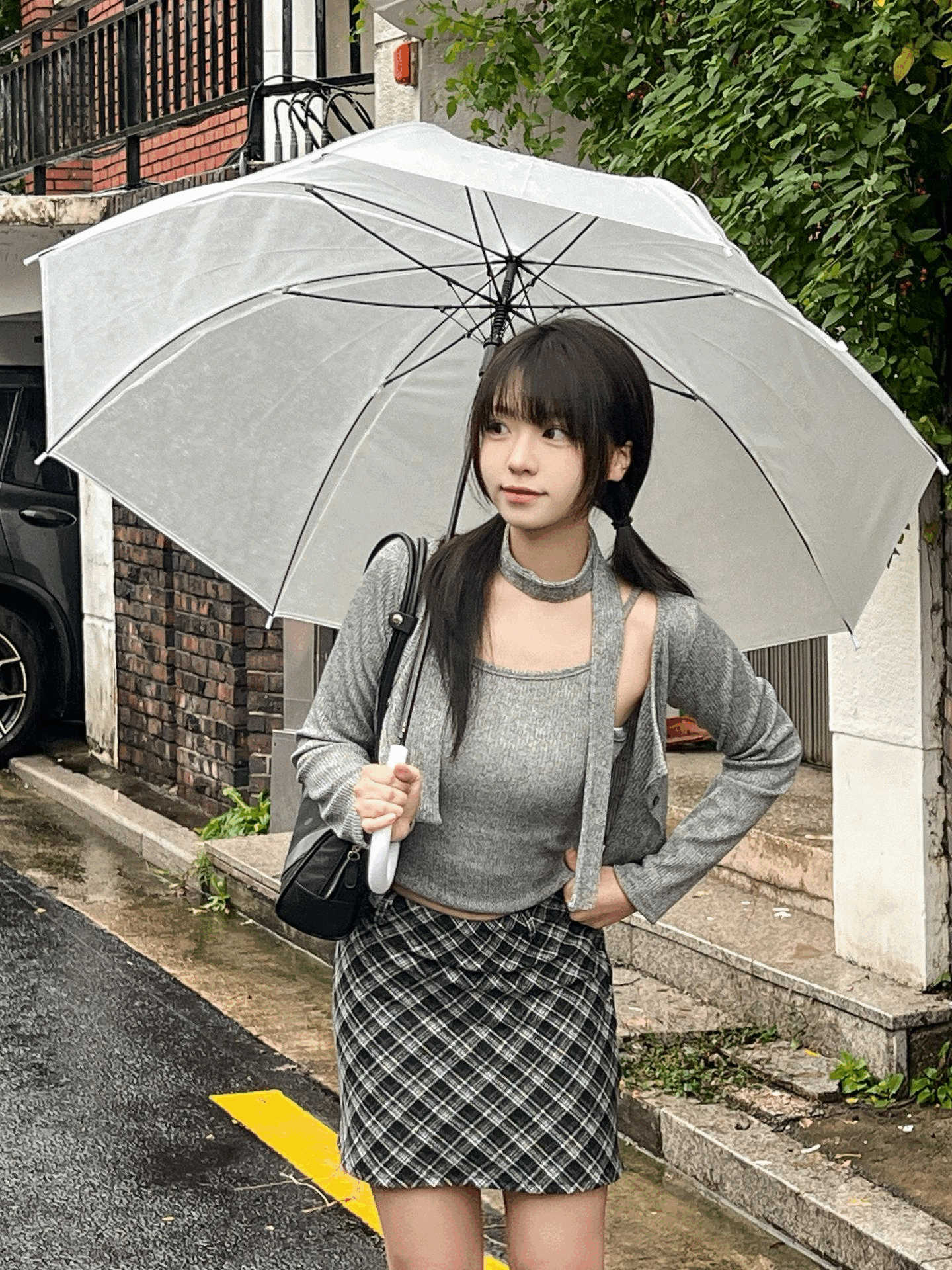 波點單肩保齡球袋〈🇰🇷DAY 1〉