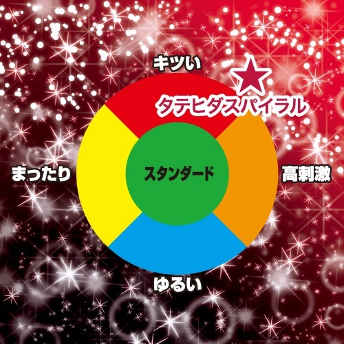 Toys Heart - Toys Heart 六重反復螺旋 偏硬刺激版