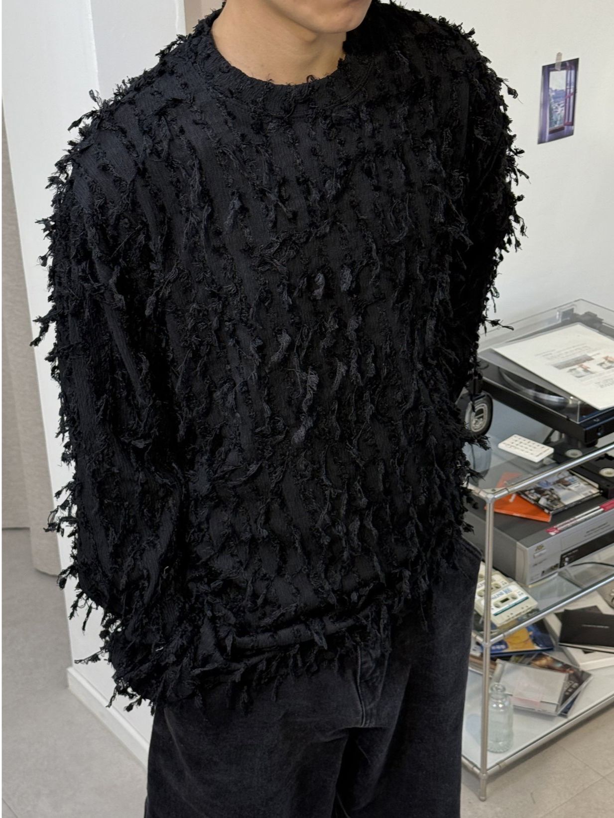 淨色蘇蘇長袖衫 MALENKII-171T