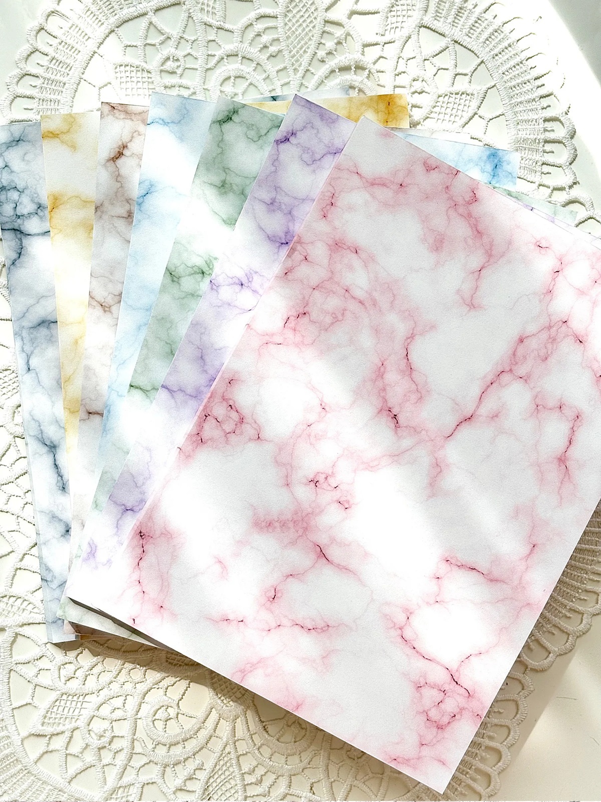 韓國 ggaggong．大理石 雙面便箋本 A5