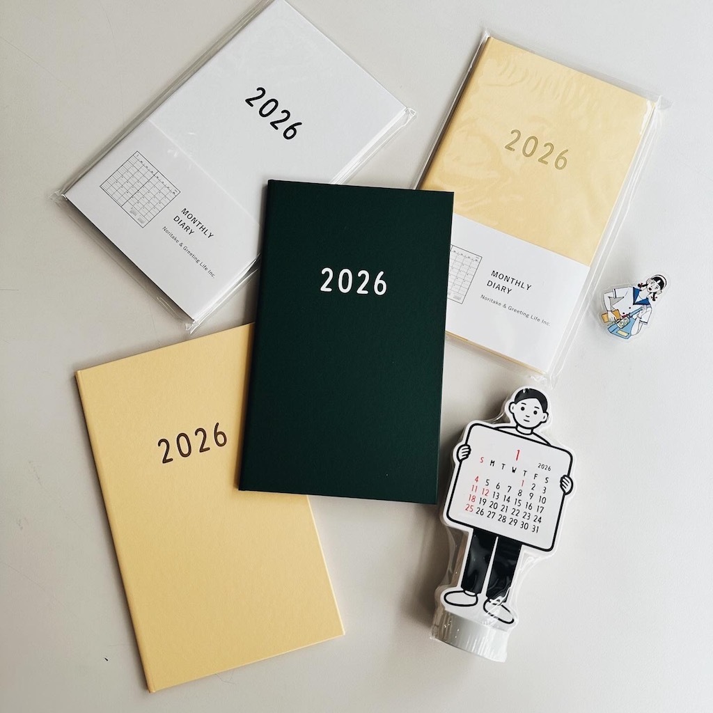 Noritake 2026手帳 薄型月計畫｜日本 Greeting Life