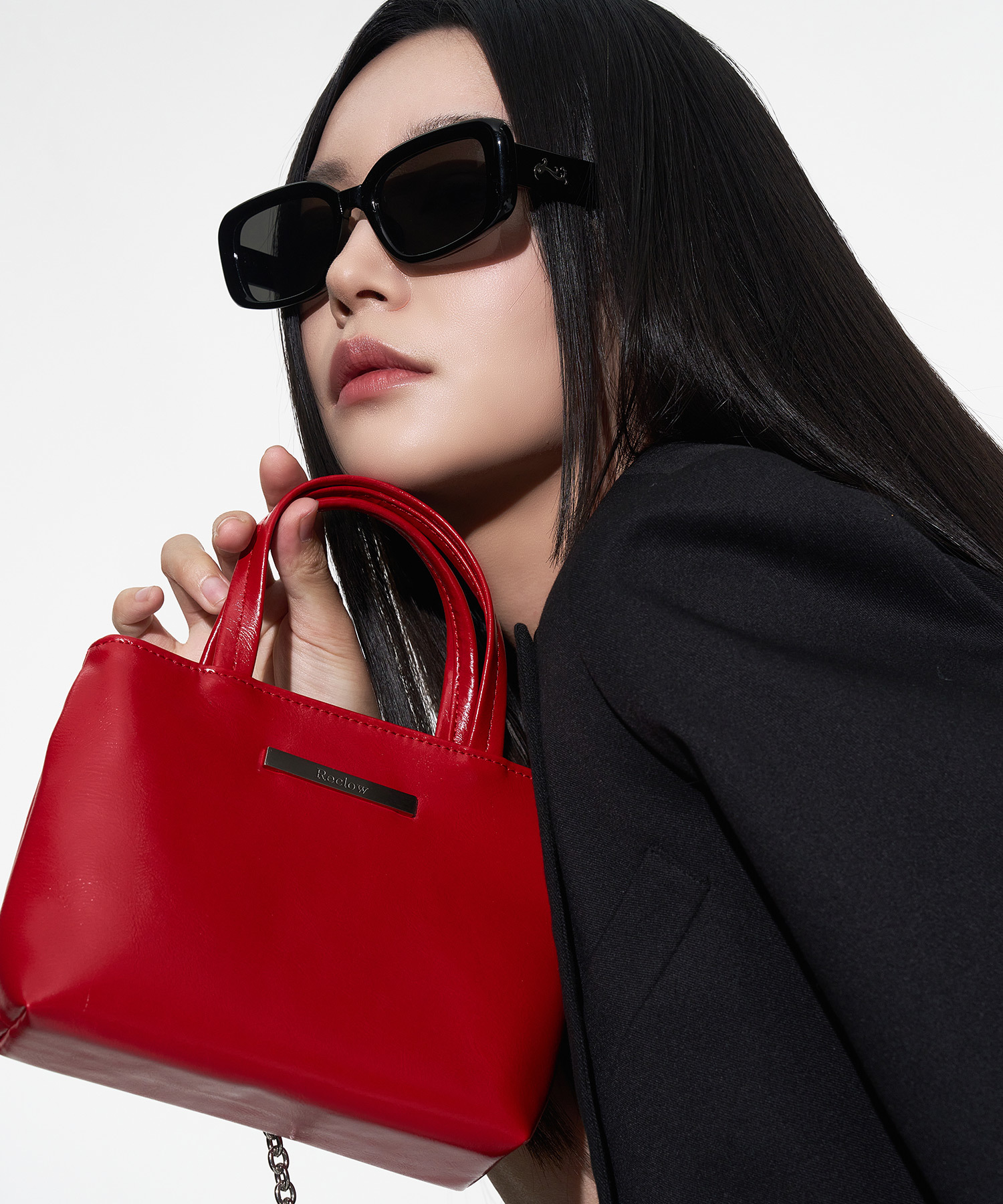 Q10 RECLOW TART MINI CHAIN BAG RED