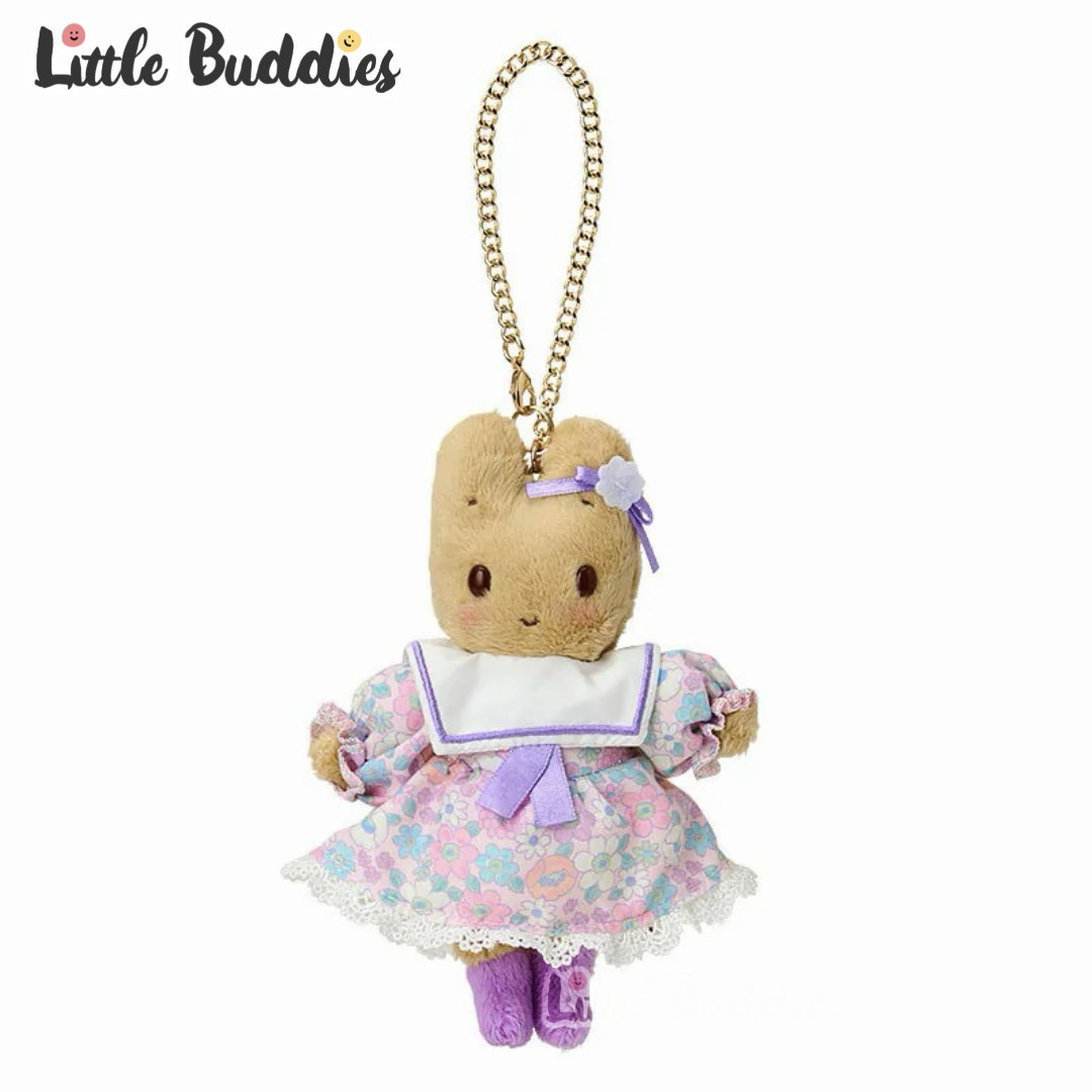 日本 Sanrio Marron Cream 媽媽兔 40周年設計系列 公仔匙扣