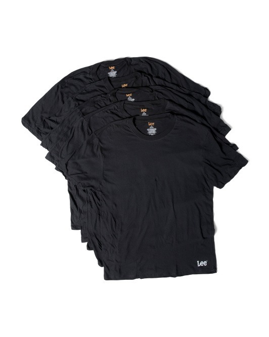 【預購】LEE H101415 男裝短袖5件裝系列