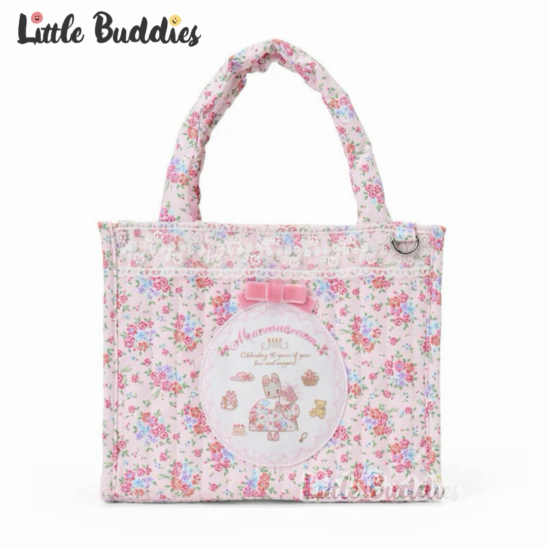 日本 Sanrio Marron Cream 媽媽兔 40周年設計系列 手提袋