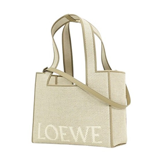 【預購】Loewe Font Ecru H101452 中號Tote包包