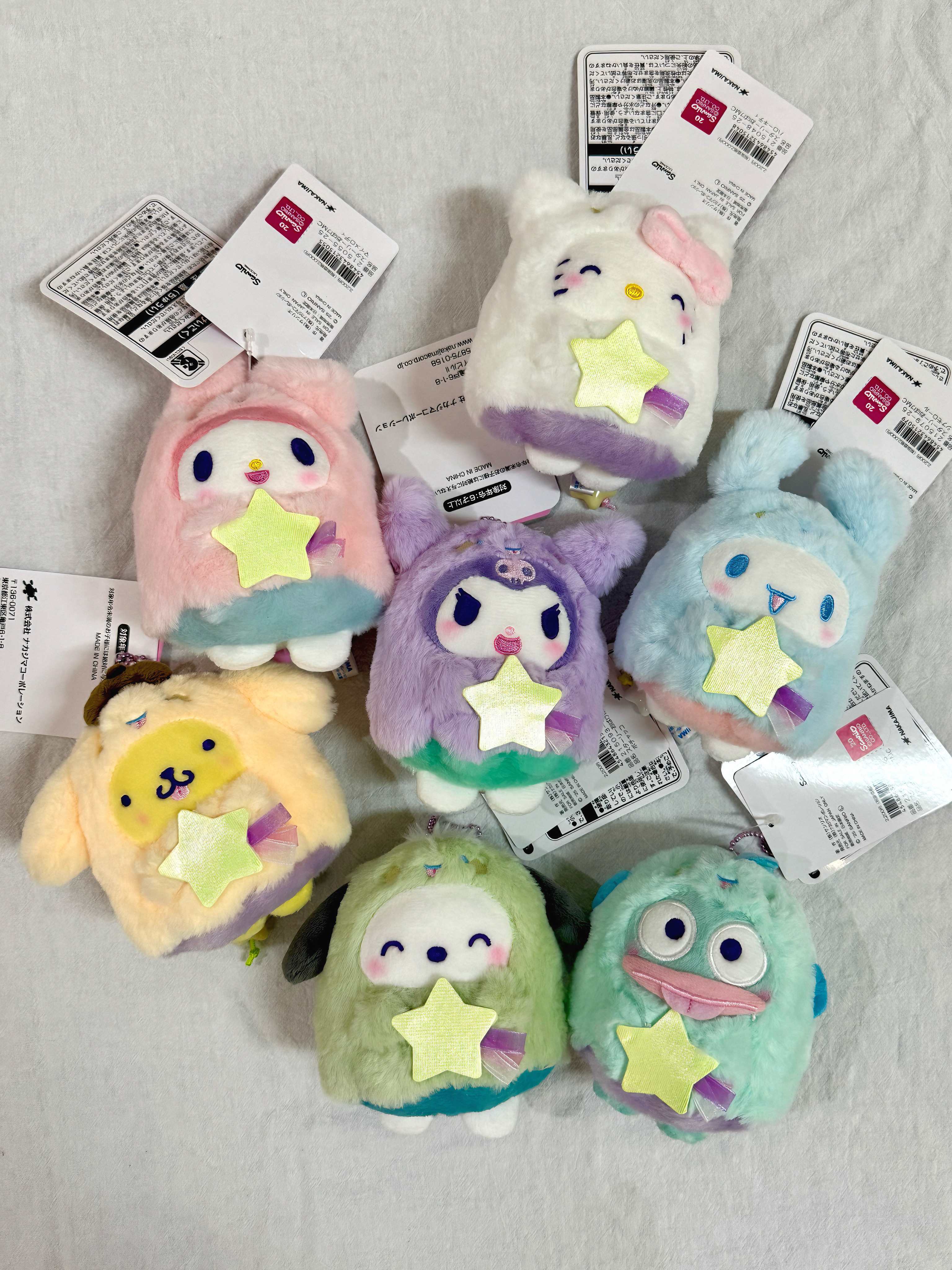 <現貨> 🇯🇵三麗鷗 STARLY★おばけ 夜光小幽靈系列吊飾