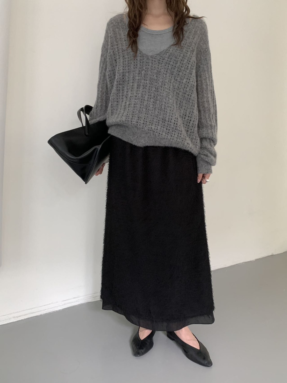 韓國姊姊家/仙女系的顯瘦不貼屁羽毛裙(有尺寸)