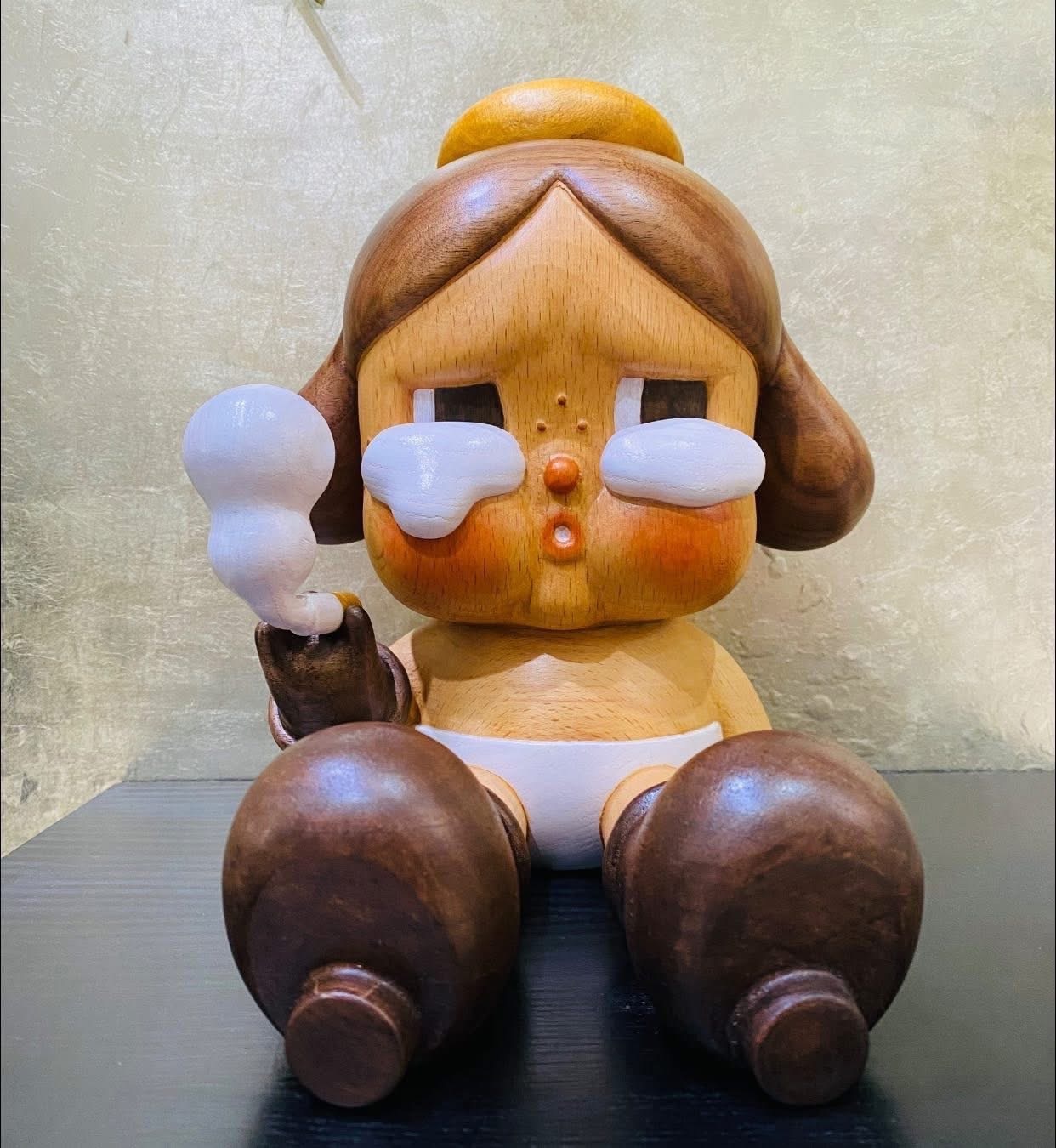 Molly factory 大娃木質雕塑The Good Ones-Wood 限量20體