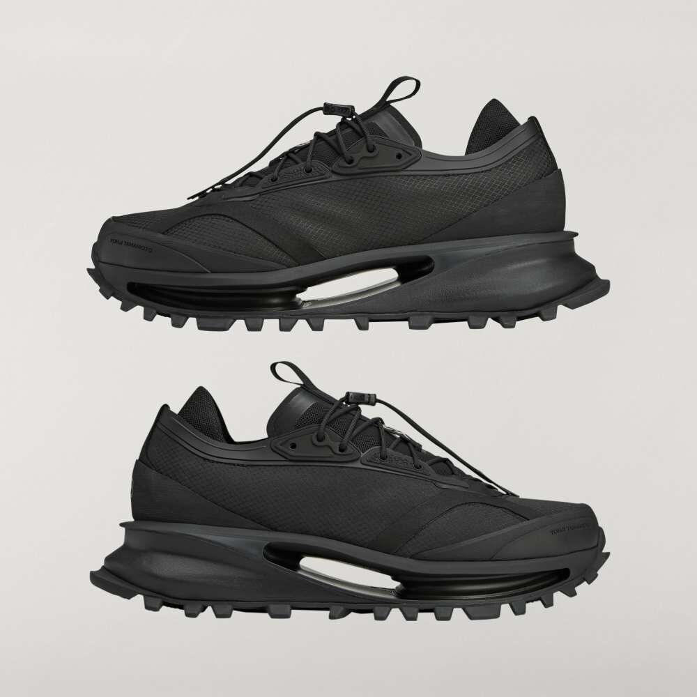 【 Y-3 S-GENDO TRAIL 頂級鞋款 - 黑 】