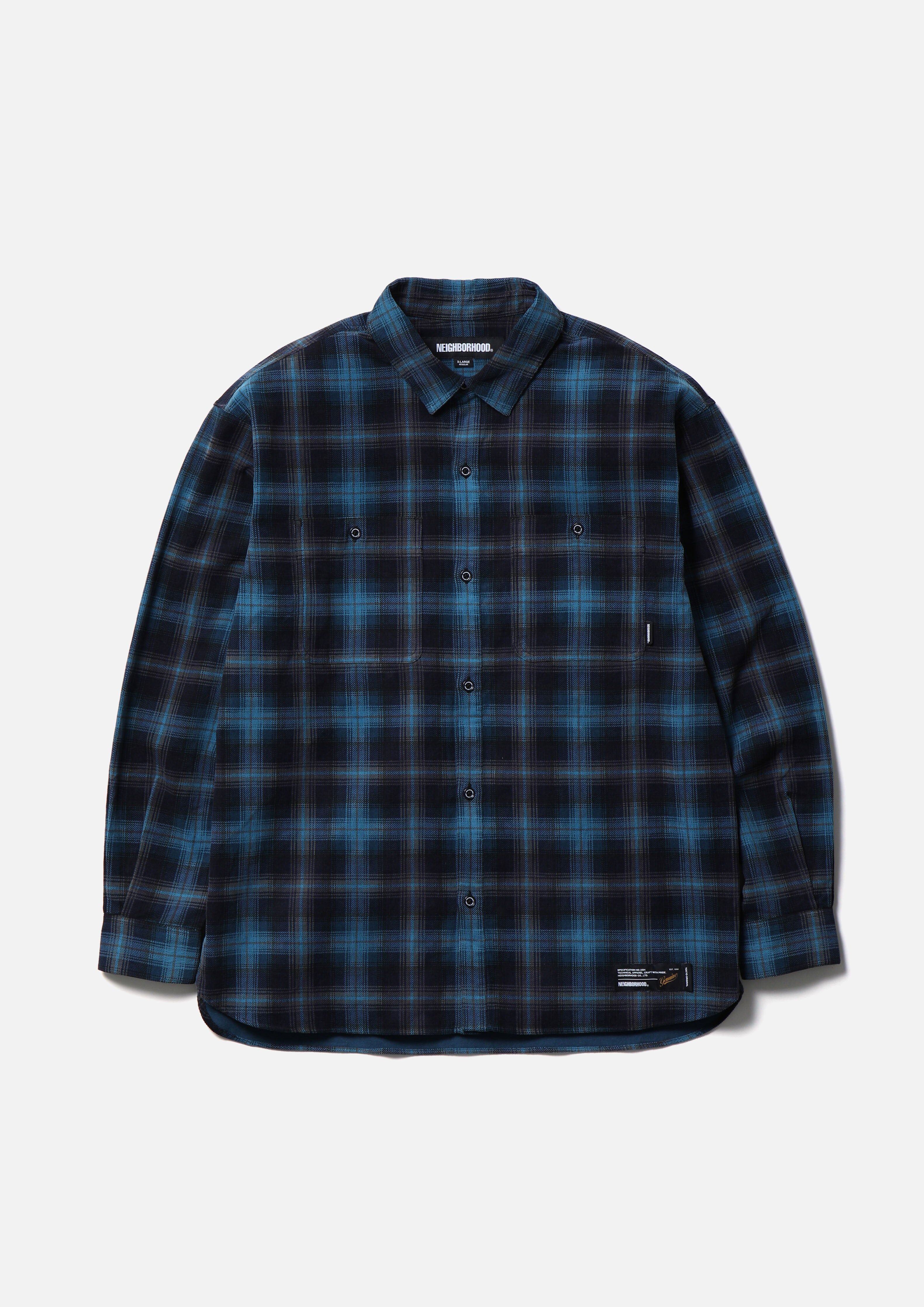 『代購商品』2025AW NEIGHBORHOOD NBHD CORDUROY CHECK SHIRT LS 襯衫 252TSNH-SHM07