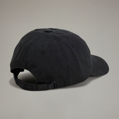 【 Y-3 DAD CAP 復古老爹帽 - 黑 】