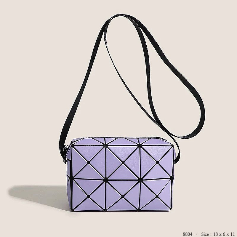 8804-韓國霧閃幾何立體邱比特包